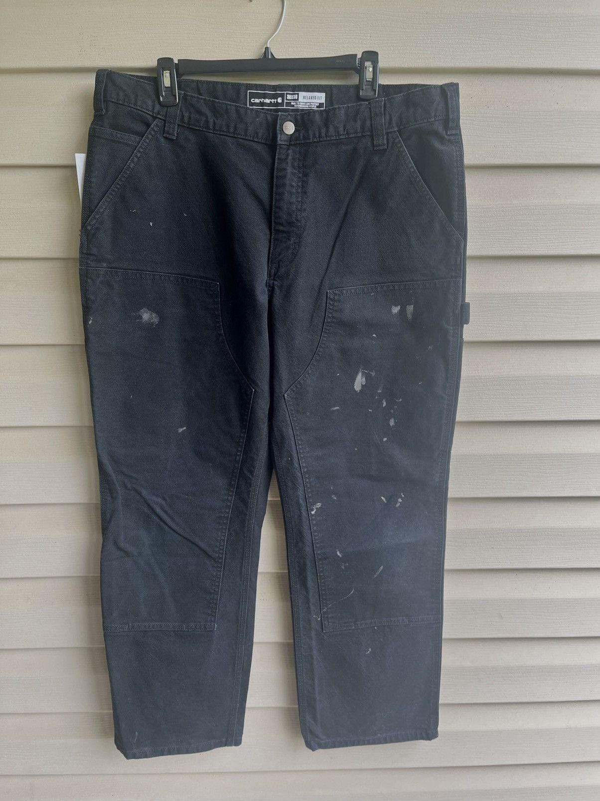Doubleknee carpenter jeans black