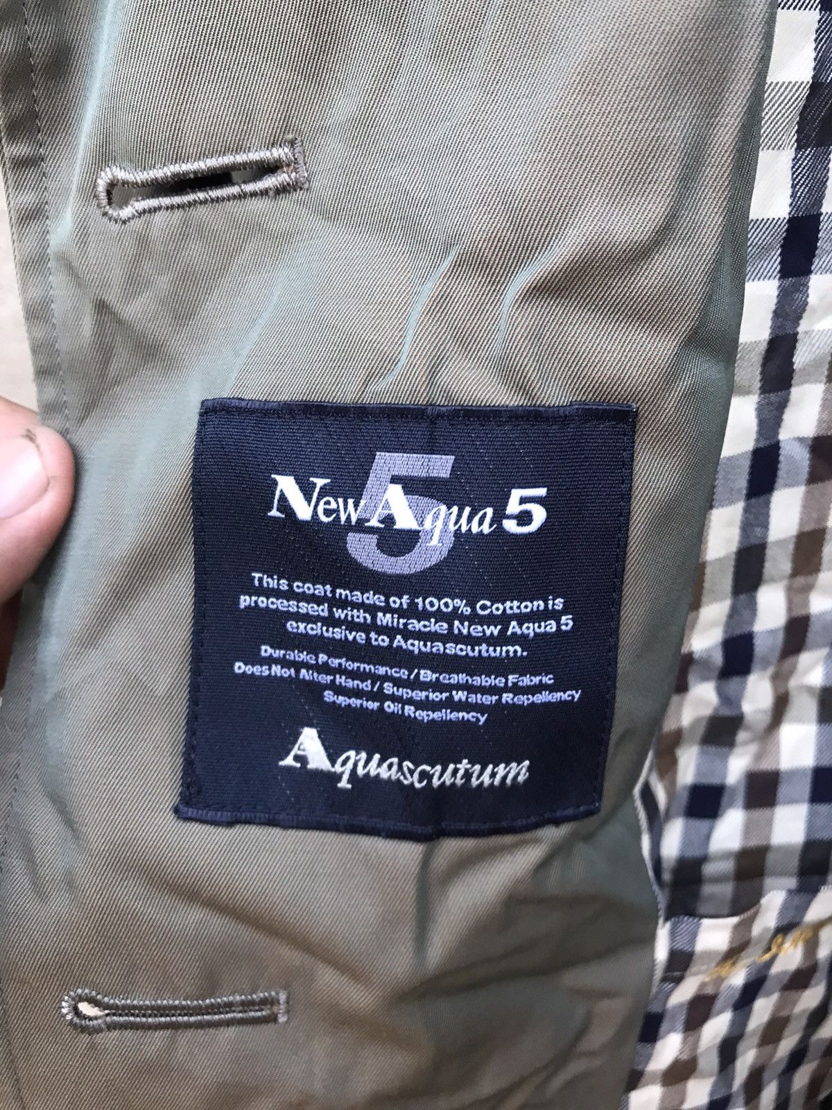 Aquascutum × Beauty Beast VINTAGE AQUASCUTUM LONDON TRENCH COAT JACKET Size US M / EU 48-50 / 2 - 12 Thumbnail