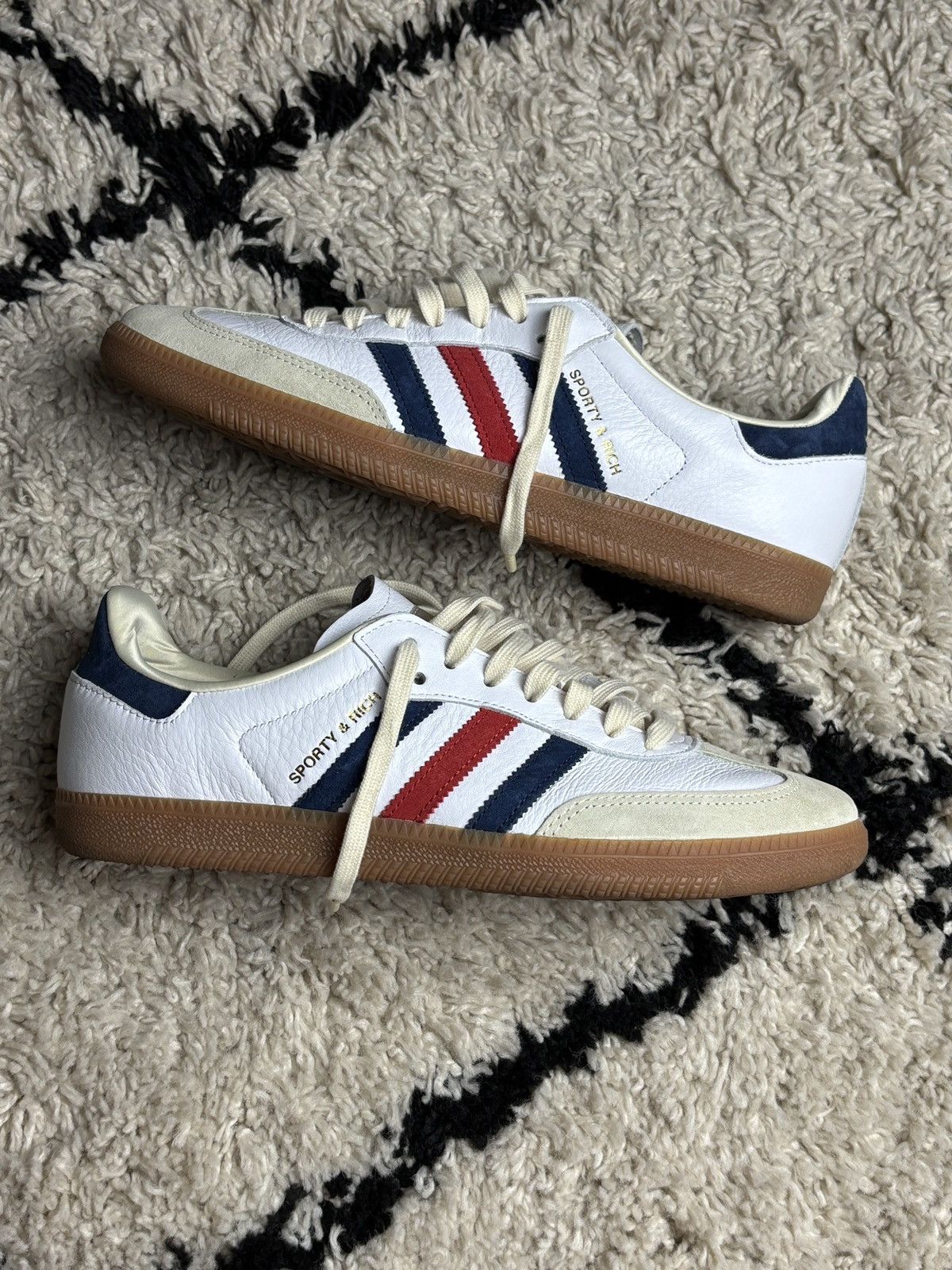 Adidas × Sporty & Rich Adidas x Sporty & Rich Samba OG Olympic Hype Sneakers Shoes Size US 10 / EU 43 - 3 Thumbnail