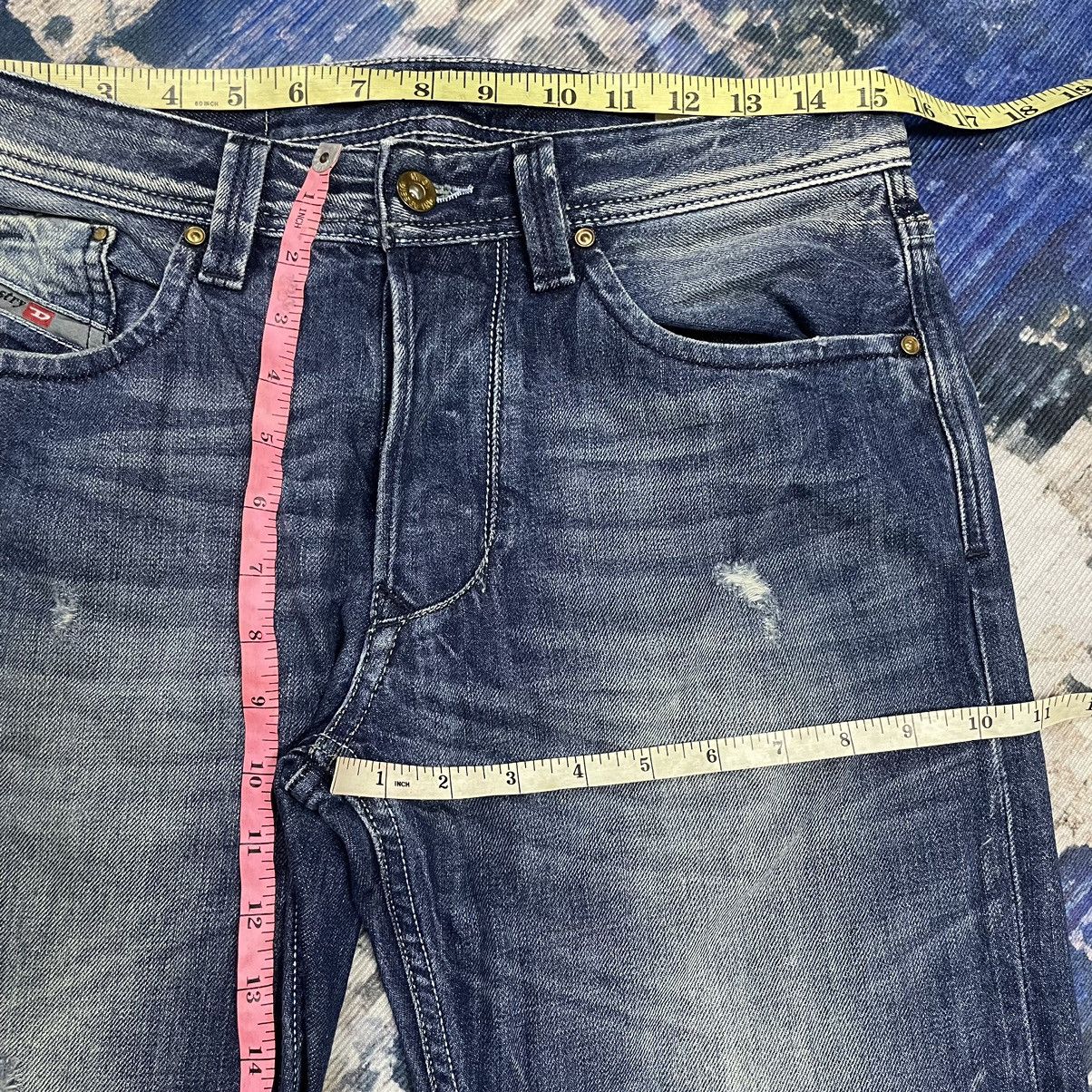 Diesel Diesel Industry Distressed Faded Straight Jeans Size US 31 - 15 Thumbnail