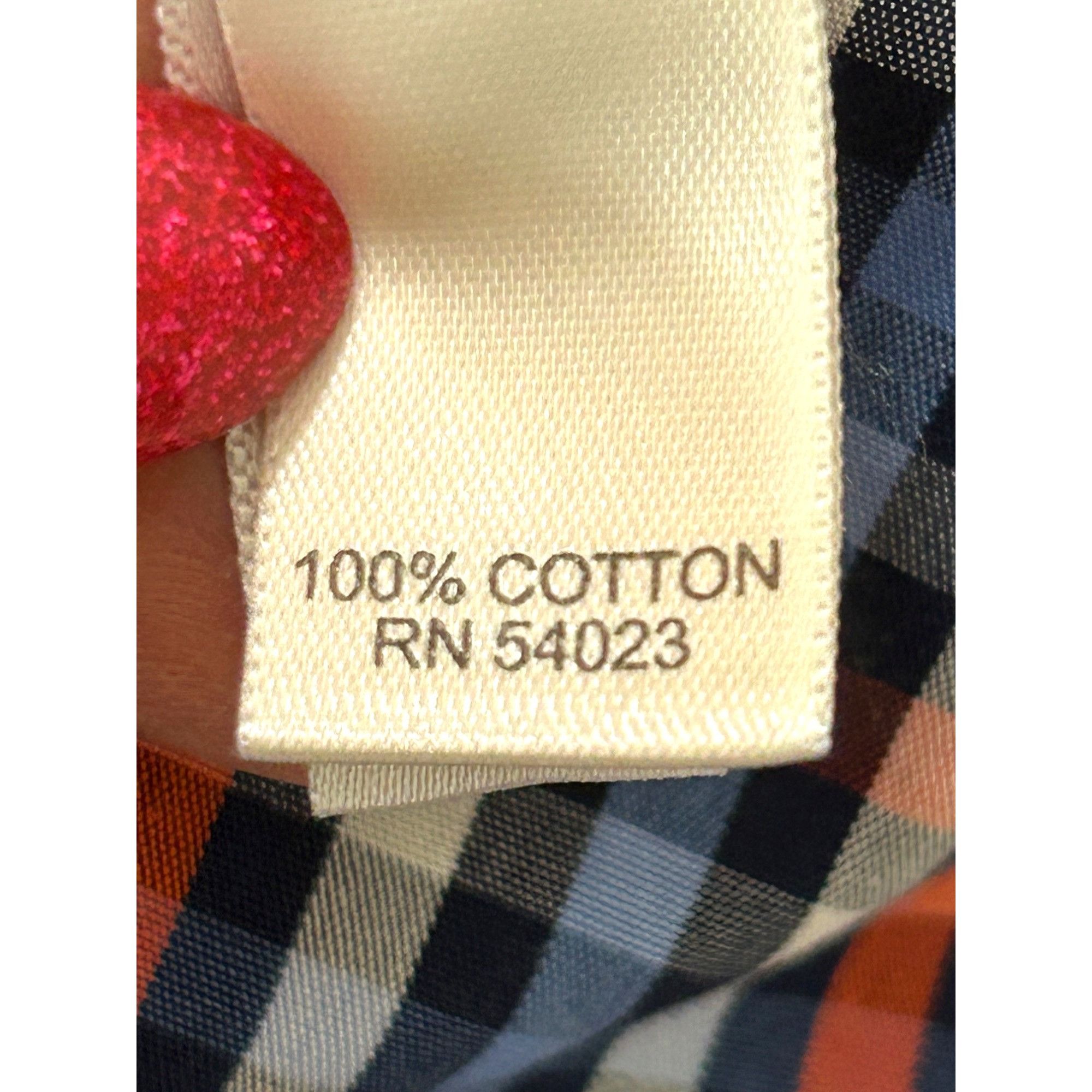 Banana Republic Banana Republic Men Button Up Shirt M Slim Fit Checked Red Size US M / EU 48-50 / 2 - 7 Thumbnail