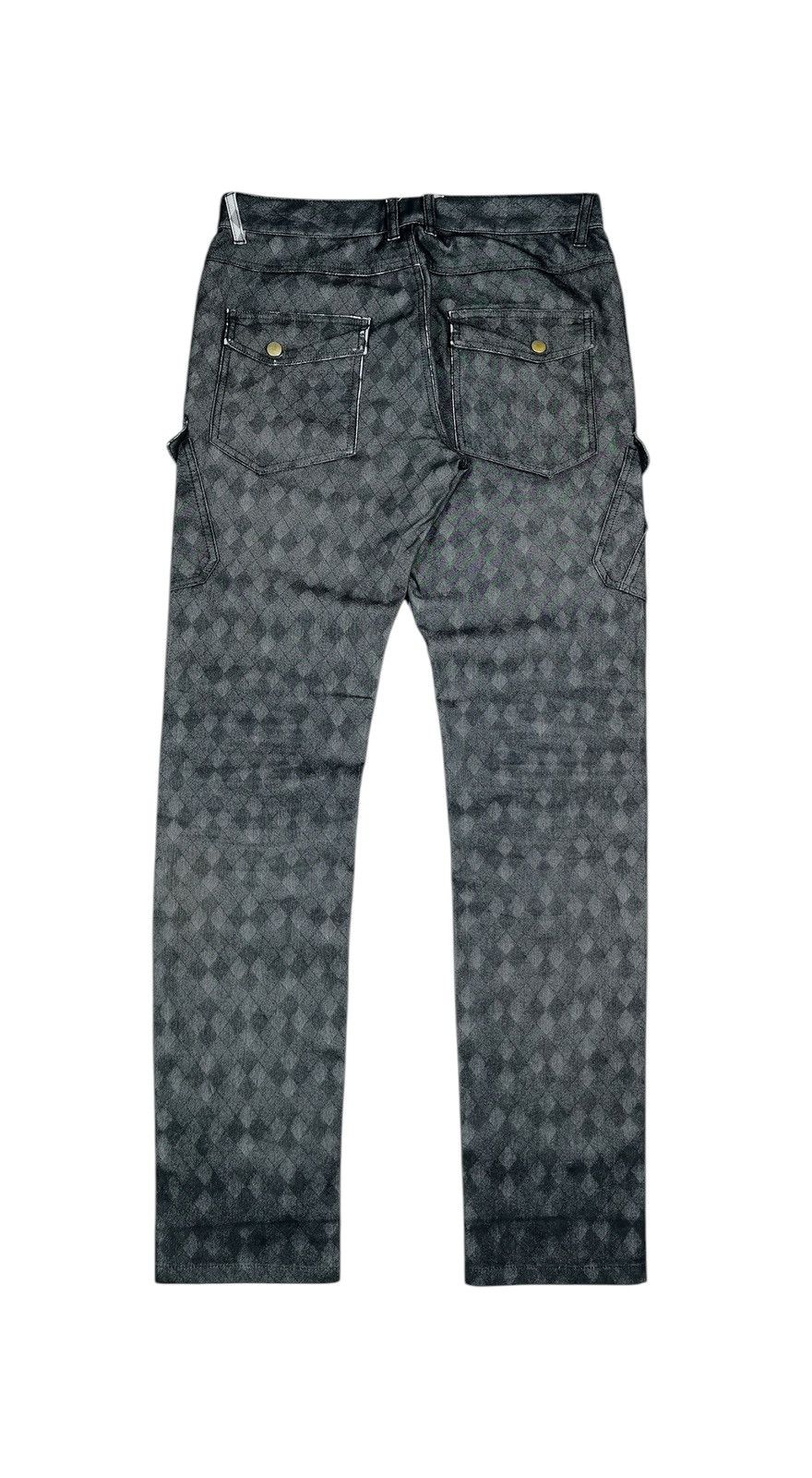 semanticdesign Semantic Design Multi Pocket All Printed Slim Cargo Pants Size US 31 - 3 Thumbnail