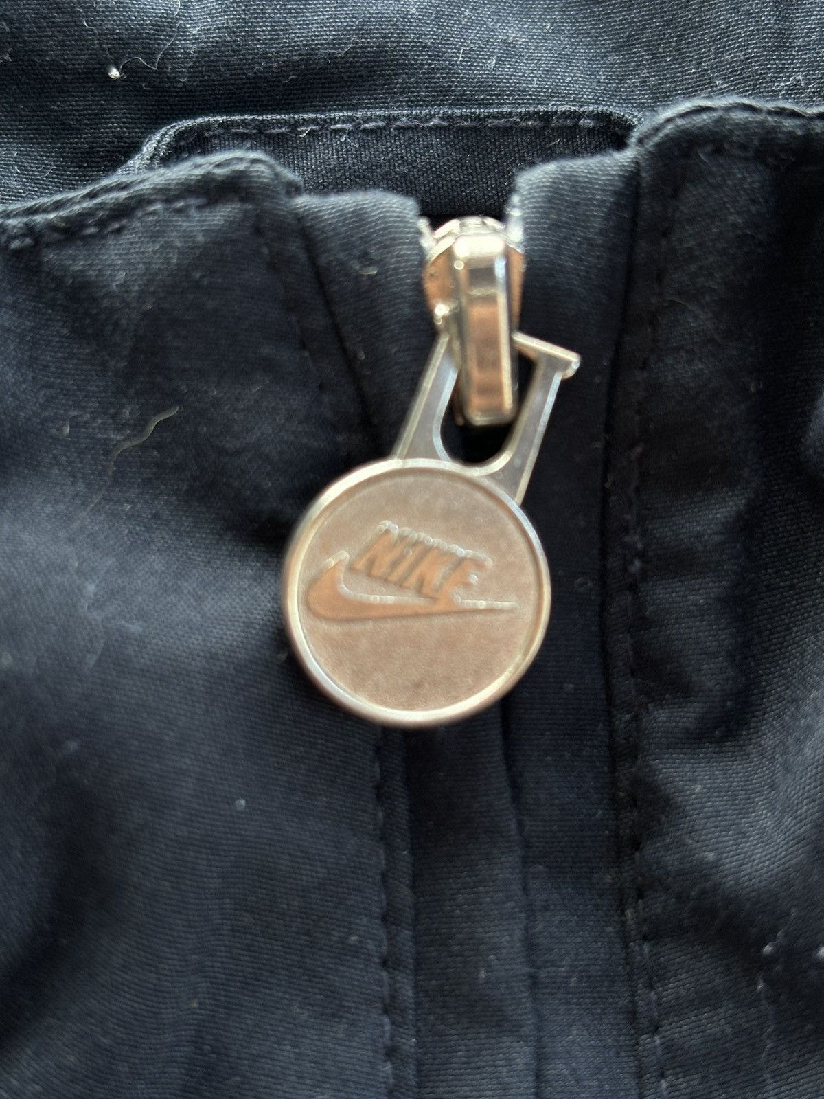 Nike × Vintage 00s Nike Swoosh Vintage Y2K Nylon Oversized Retro Jacket Size US XL / EU 56 / 4 - 7 Thumbnail