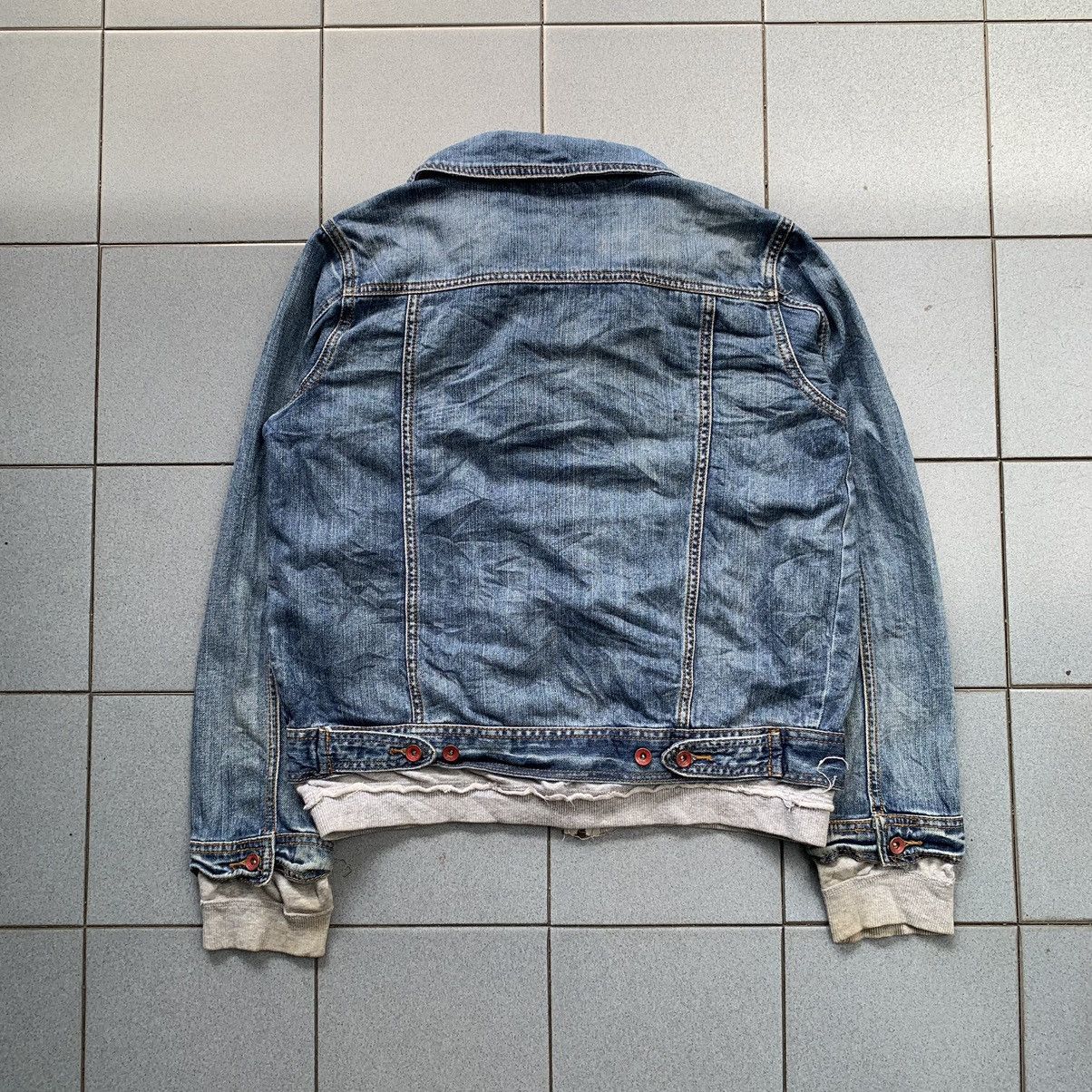 Carhartt Vintage Benetton Denim Hoodie Riding Jacket Size US XL / EU 56 / 4 - 9 Thumbnail