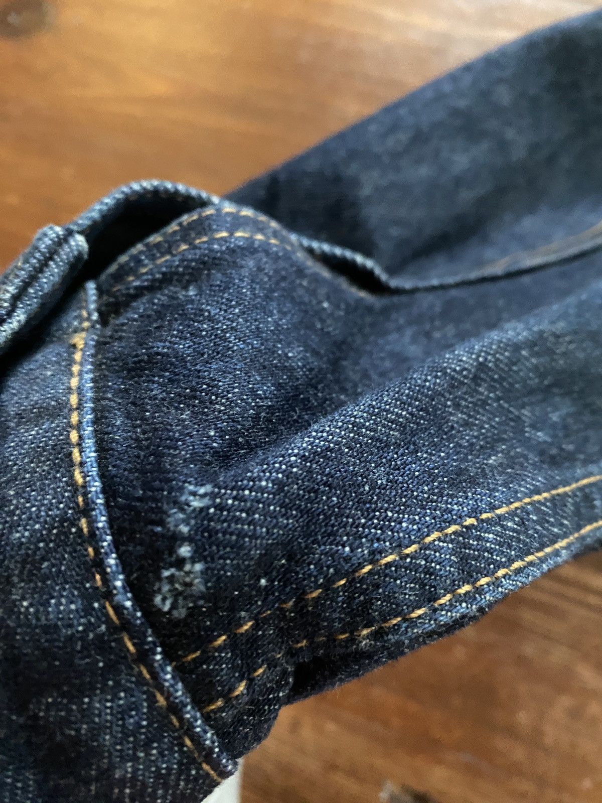 Guess × Vintage Vintage 80’s Guess Dark Blue Denim Jean Jacket Size US S / EU 44-46 / 1 - 16 Thumbnail