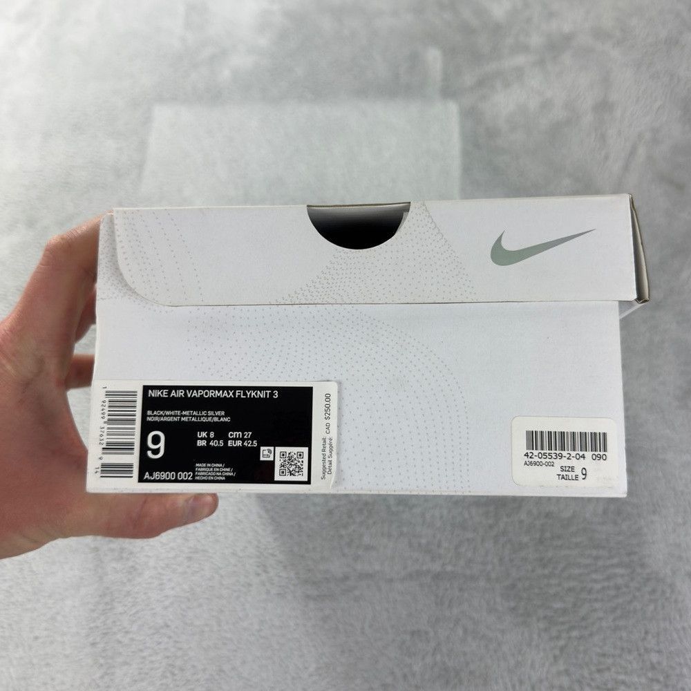 Nike Nike Men's Size 9 US/8 UK/42.5 EU Air Vapormax Flyknit 3 Or Size US 9 / EU 42 - 5 Thumbnail