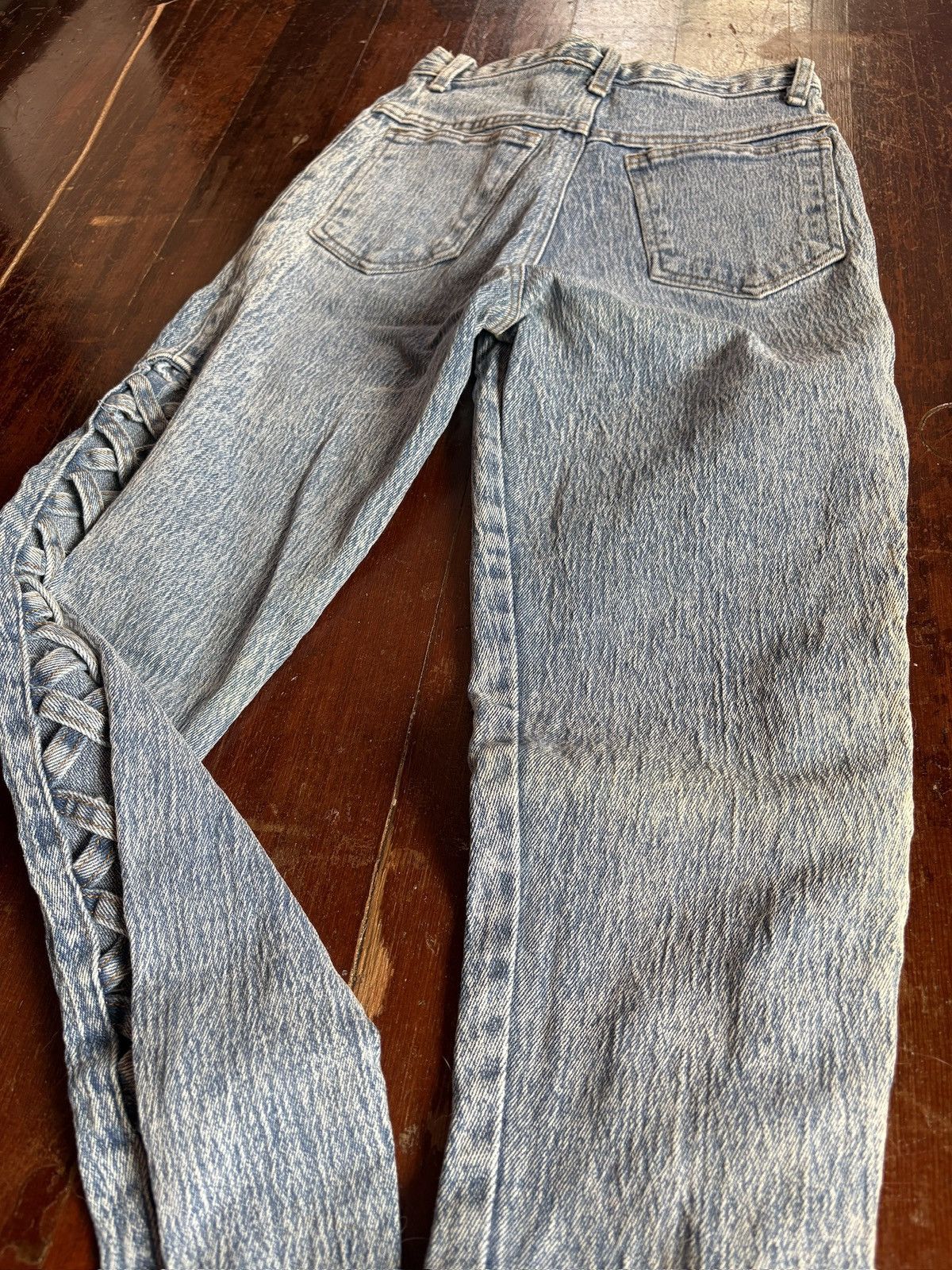 Other FREDERICK’S OF HOLLYWOOD 70’s-80’s HIGH WAIST JEANS Size 24" / US 00 / IT 34 - 3 Thumbnail