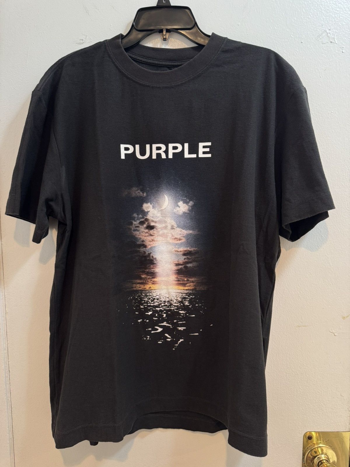 Purple Brand PURPLE BRAND Night Wim Print T-Shirt Size US M / EU 48-50 / 2 - 1 Thumbnail