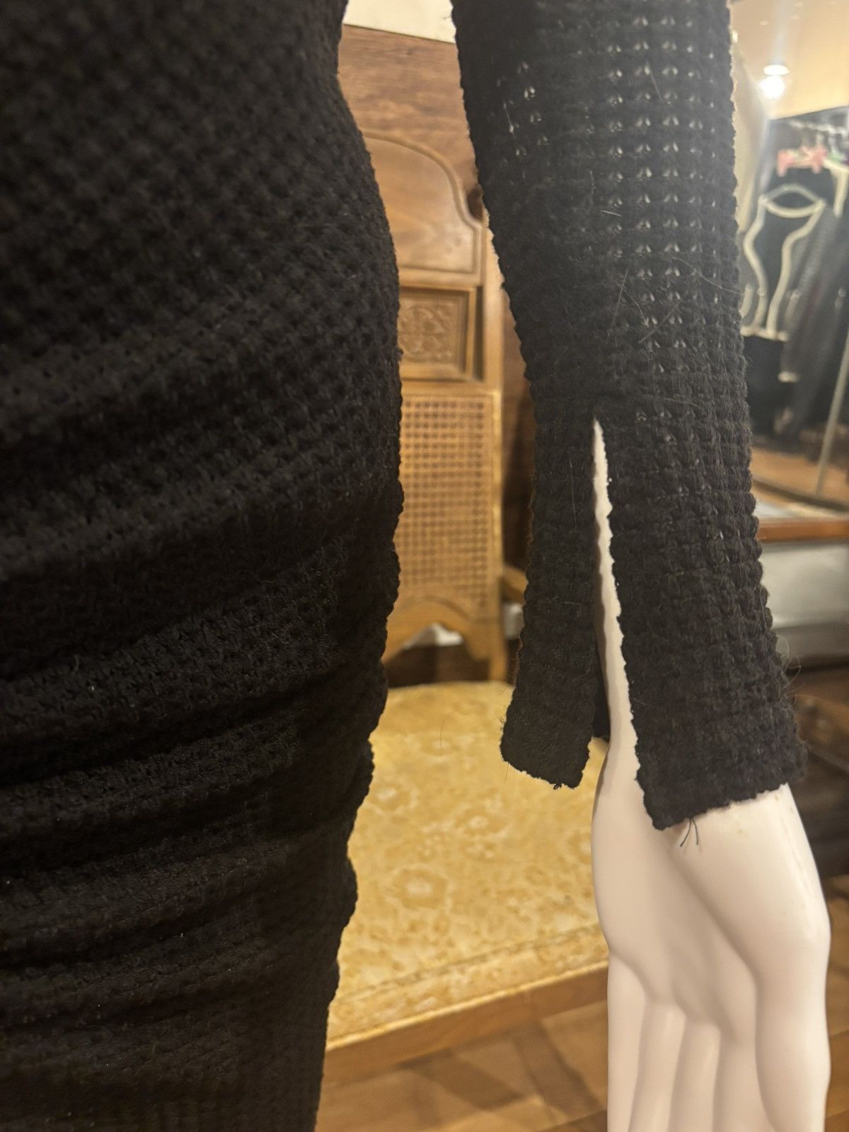 Other Black long sleeve dress.wd-255 Size S / US 4 / IT 40 - 8 Thumbnail