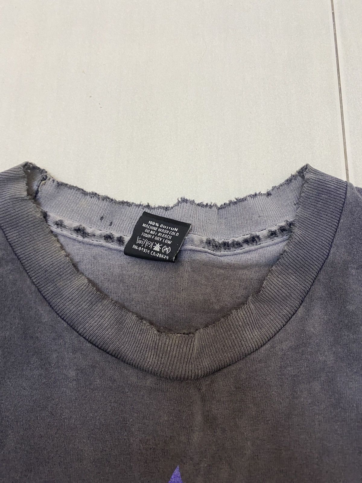 IN4MATION × Stussy × Vintage Vintage thrash distressed stussy x in4mation shirt 2006 Size US L / EU 52-54 / 3 - 5 Thumbnail