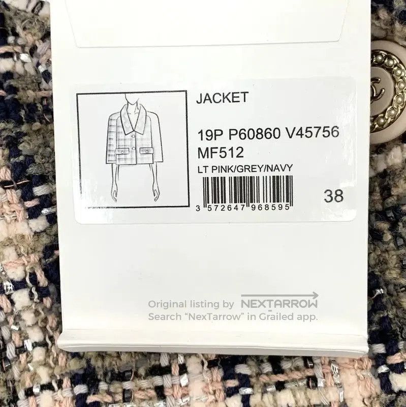 Chanel Chanel Brown Cotton Women's Jacket . Size S / US 4 / IT 40 - 6 Thumbnail