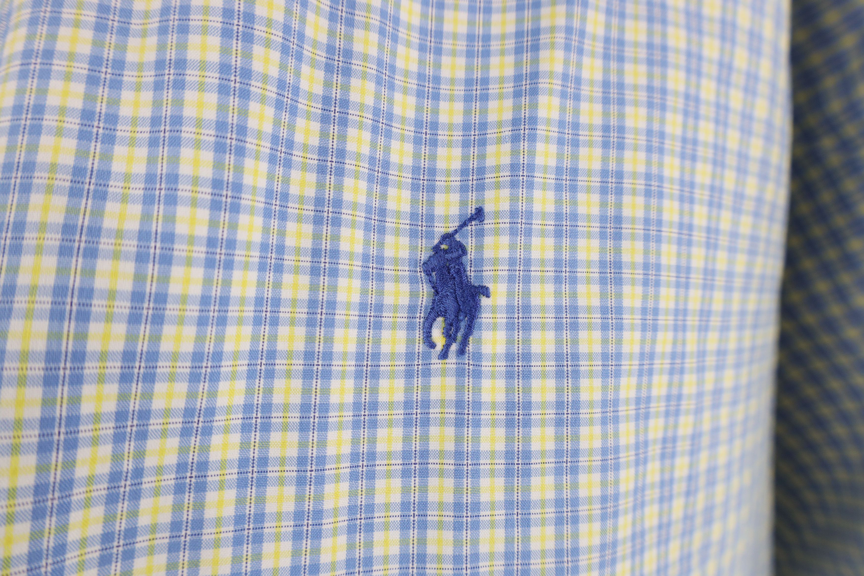 Polo Ralph Lauren Vintage 90s Ralph Lauren Fit Short Sleeve Button Down Shirt Size US XL / EU 56 / 4 - 4 Thumbnail