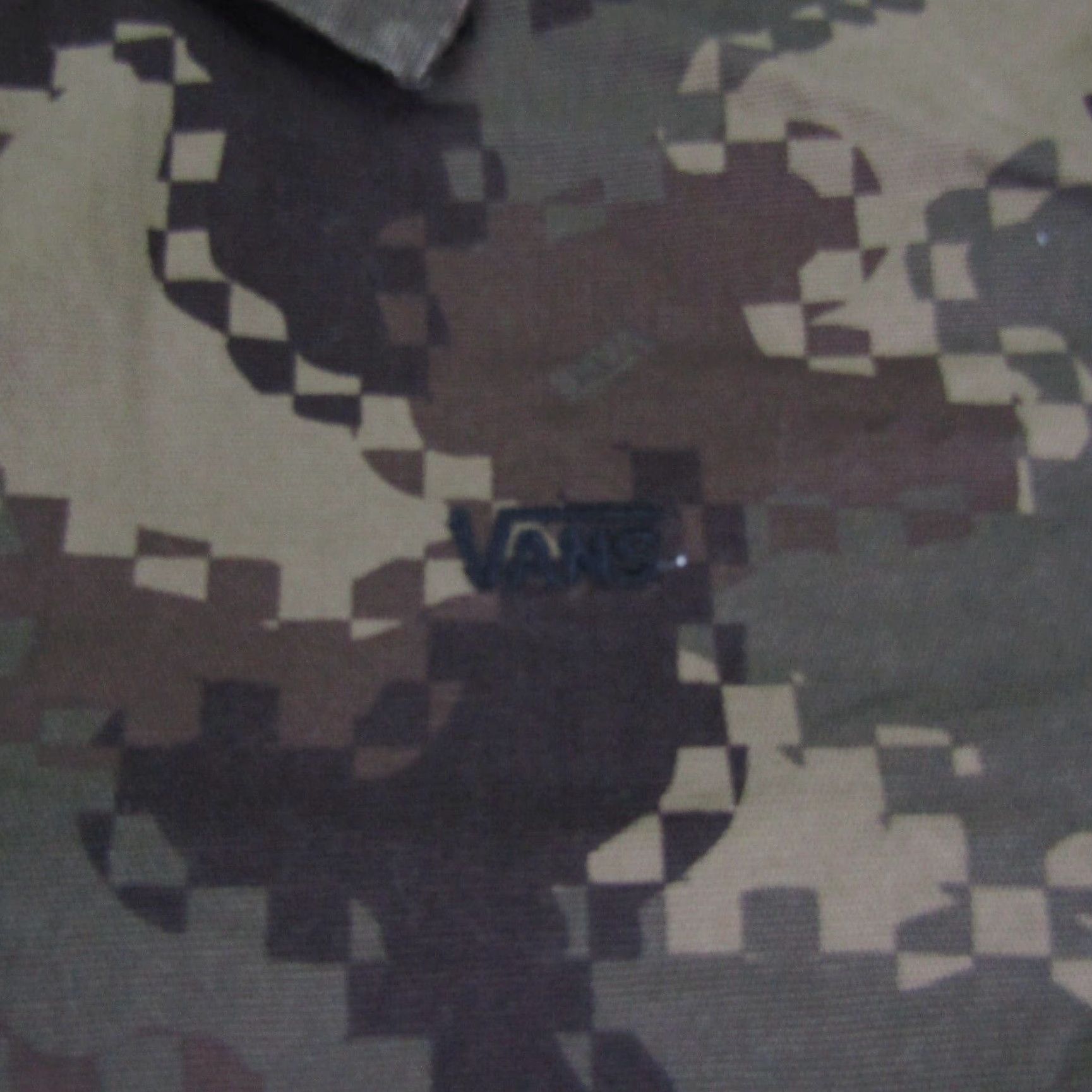 Vans VANS Men's Bomber Jacket Small Green Camouflage Canvas Skateboarding Outdoor Casual Size US S / EU 44-46 / 1 - 3 Thumbnail