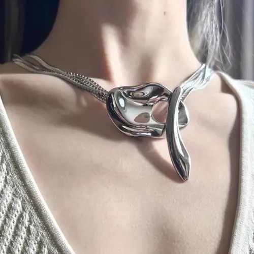 Other Dark STEAL! Y2K Chains Necklace Chain Size ONE SIZE - 2 Thumbnail