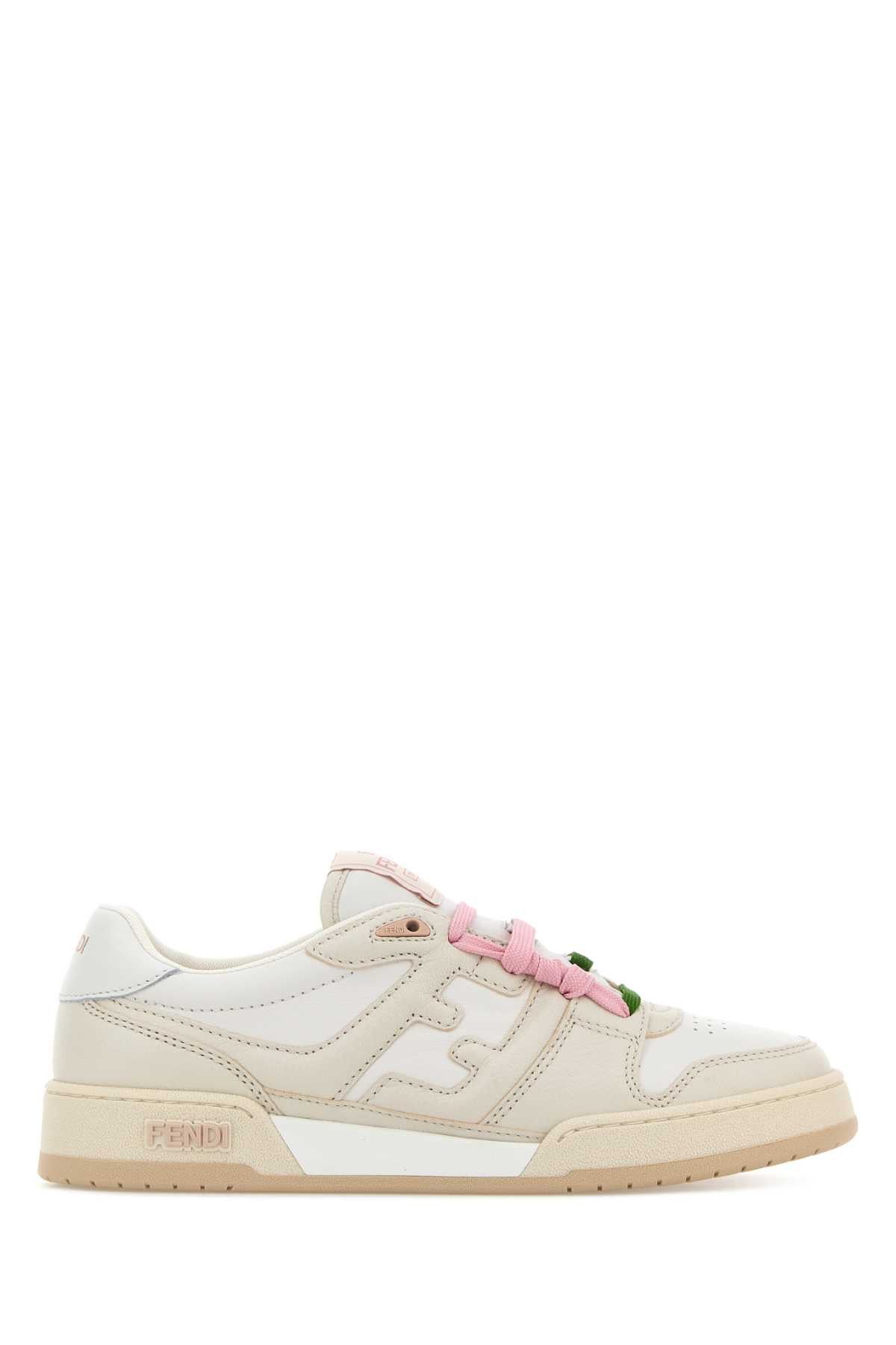 Fendi Multicolor Leather Fendi Match Sneakers Size US 11 / IT 41 - 1 Thumbnail