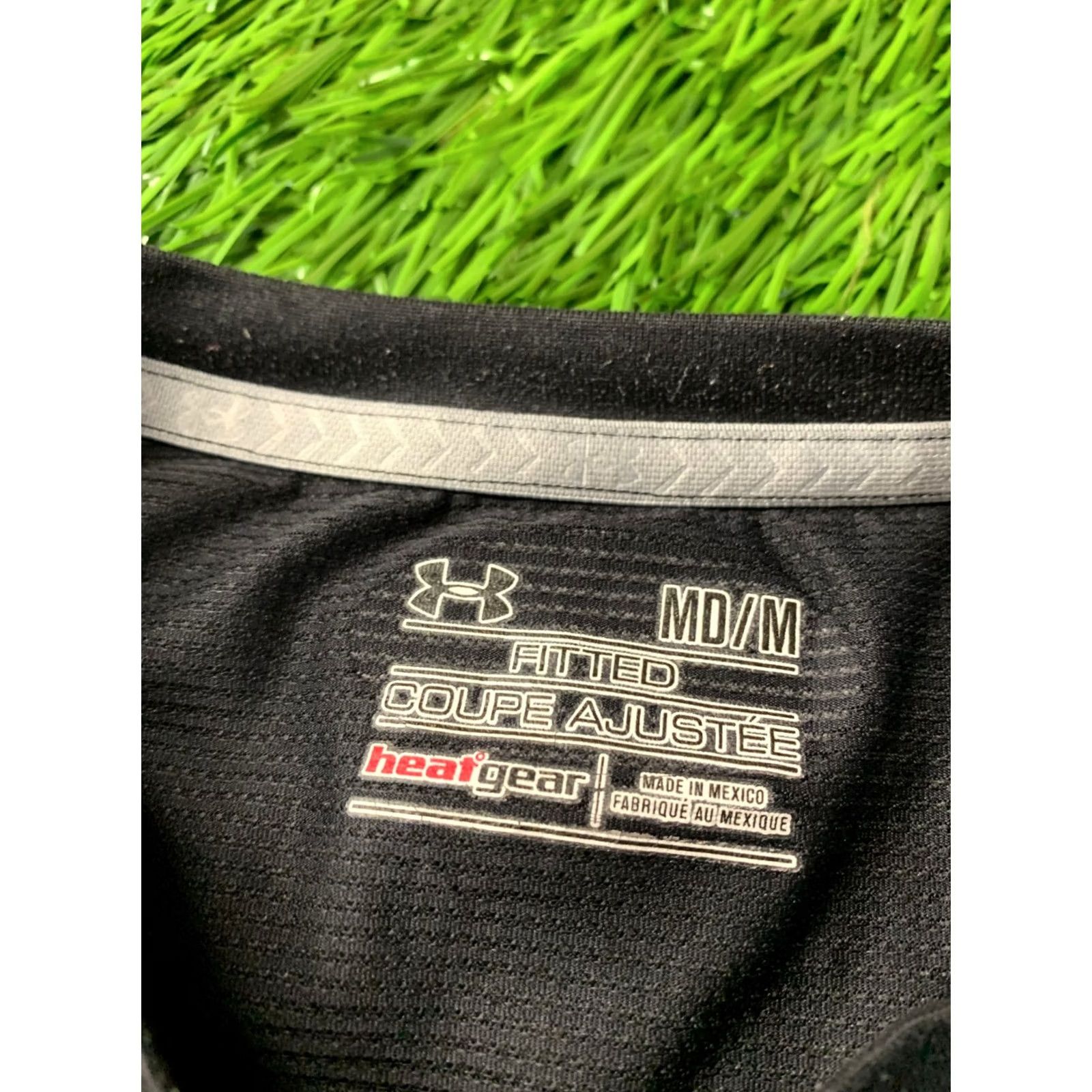 Under Armour UNDER ARMOUR HEATGEAR ORIGINAL MEN SHIRT TEE SIZE M BLACK SHORT SLEEVE T-SHIRT ACTIVEWEAR DOMESTIC MEXICO Logo Size US M / EU 48-50 / 2 - 6 Thumbnail
