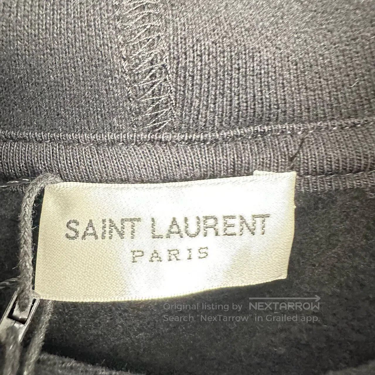 Saint Laurent Paris Saint Laurent YSL New Vintage Hoodie L. Size US L / EU 52-54 / 3 - 3 Thumbnail