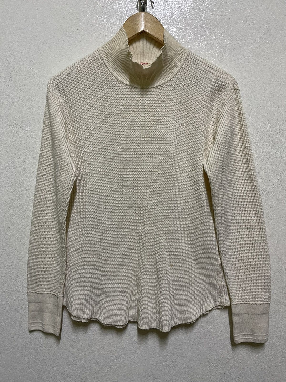Japanese Brand Kaptain Sunshine Waffle Jumper Size XS / US 0-2 / IT 36-38 - 1 Thumbnail