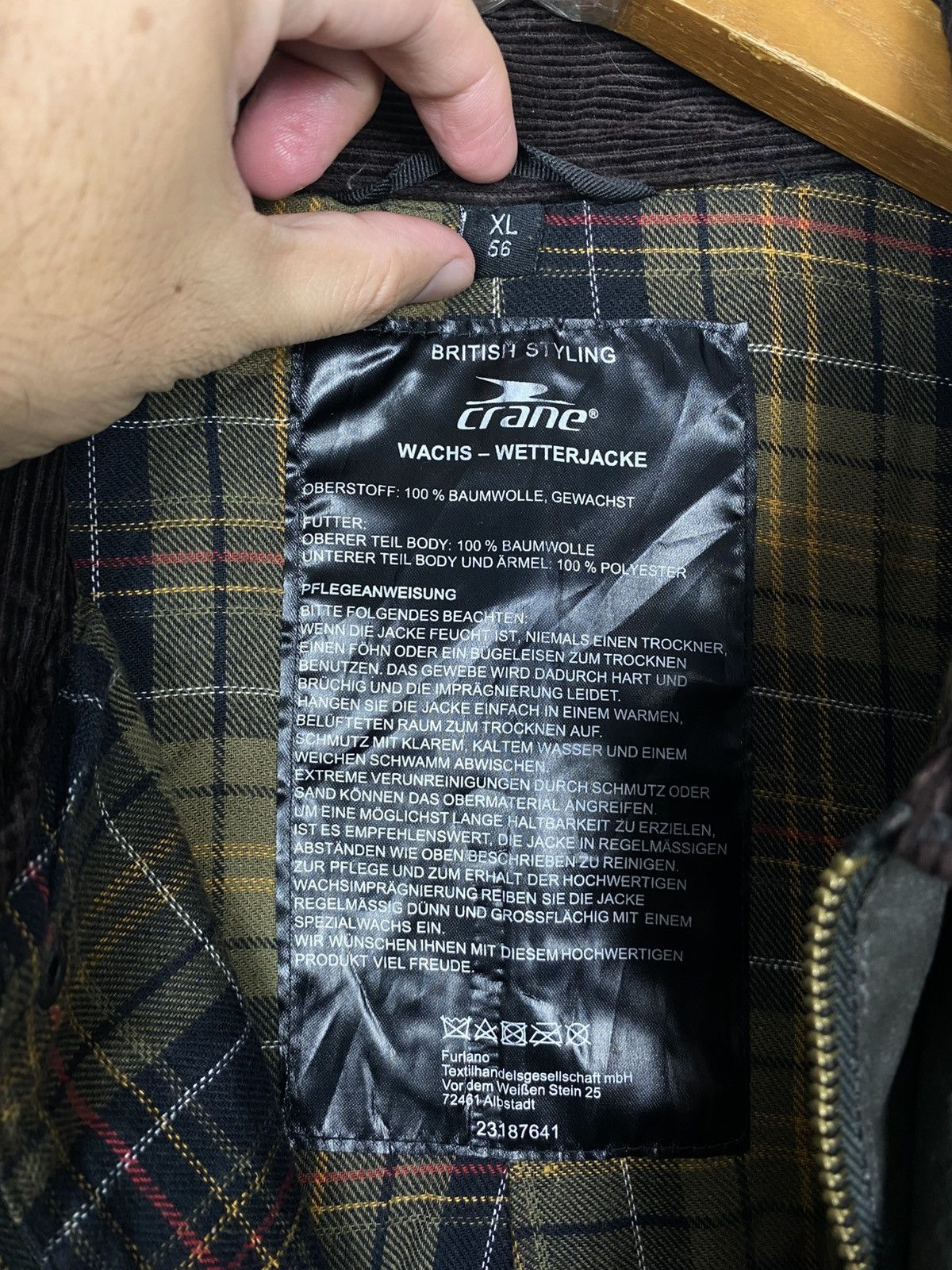 Other Rare‼️ British Styling Waxed Jacket Size US XL / EU 56 / 4 - 6 Thumbnail