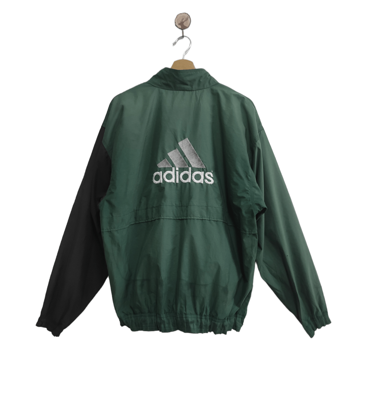Adidas × Vintage Big Logo Adidas Windbreaker Jacket Size US L / EU 52-54 / 3 - 2 Thumbnail