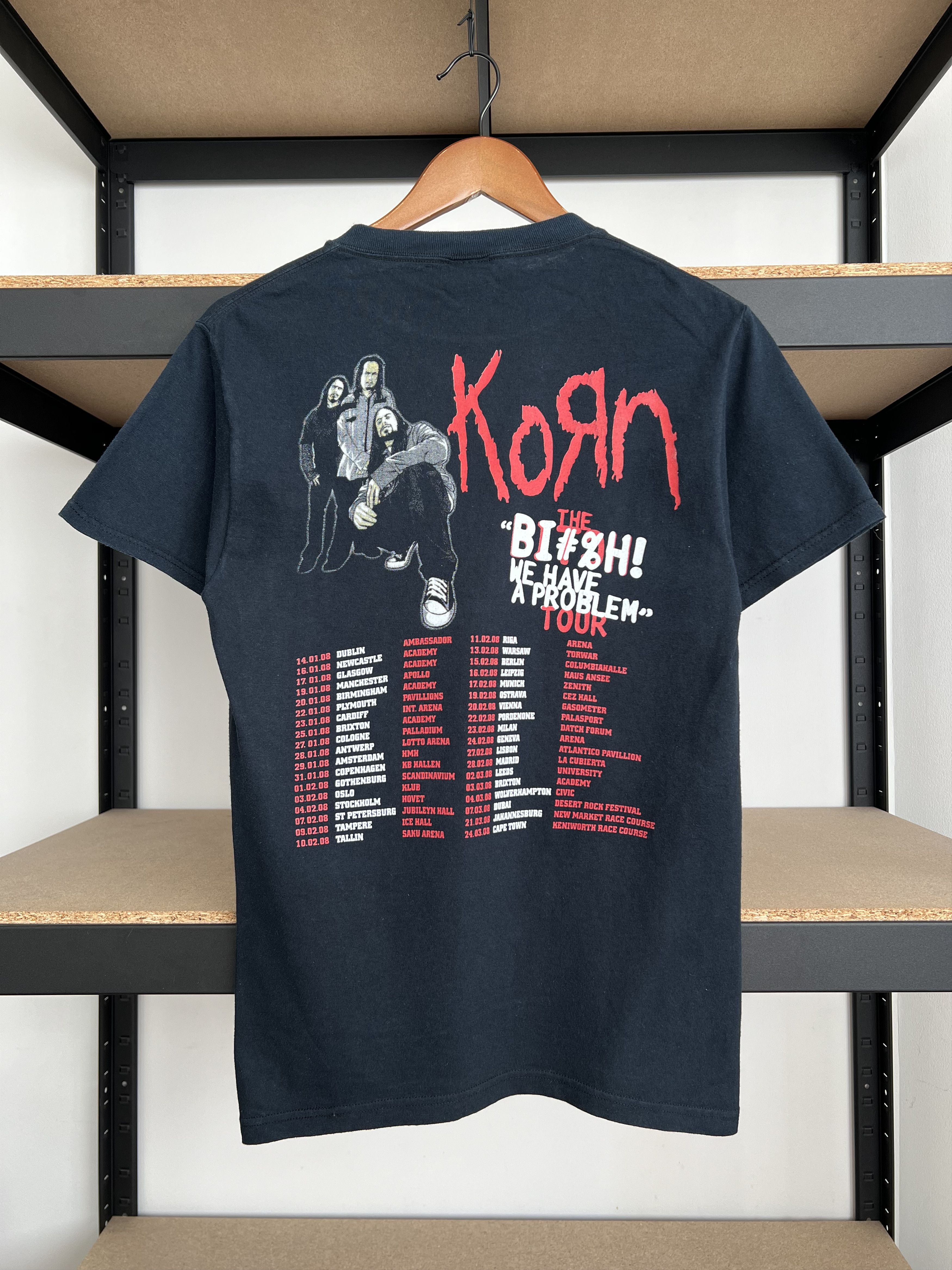 Band Tees Vintage 2008 Korn Bitch We Have a Problem Rock Band T-shirt Size US S / EU 44-46 / 1 - 4 Thumbnail