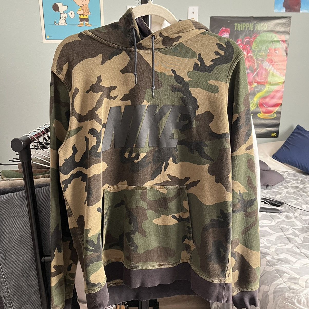 Nike Thrashed nike camo hoodie Size US L / EU 52-54 / 3 - 1 Thumbnail