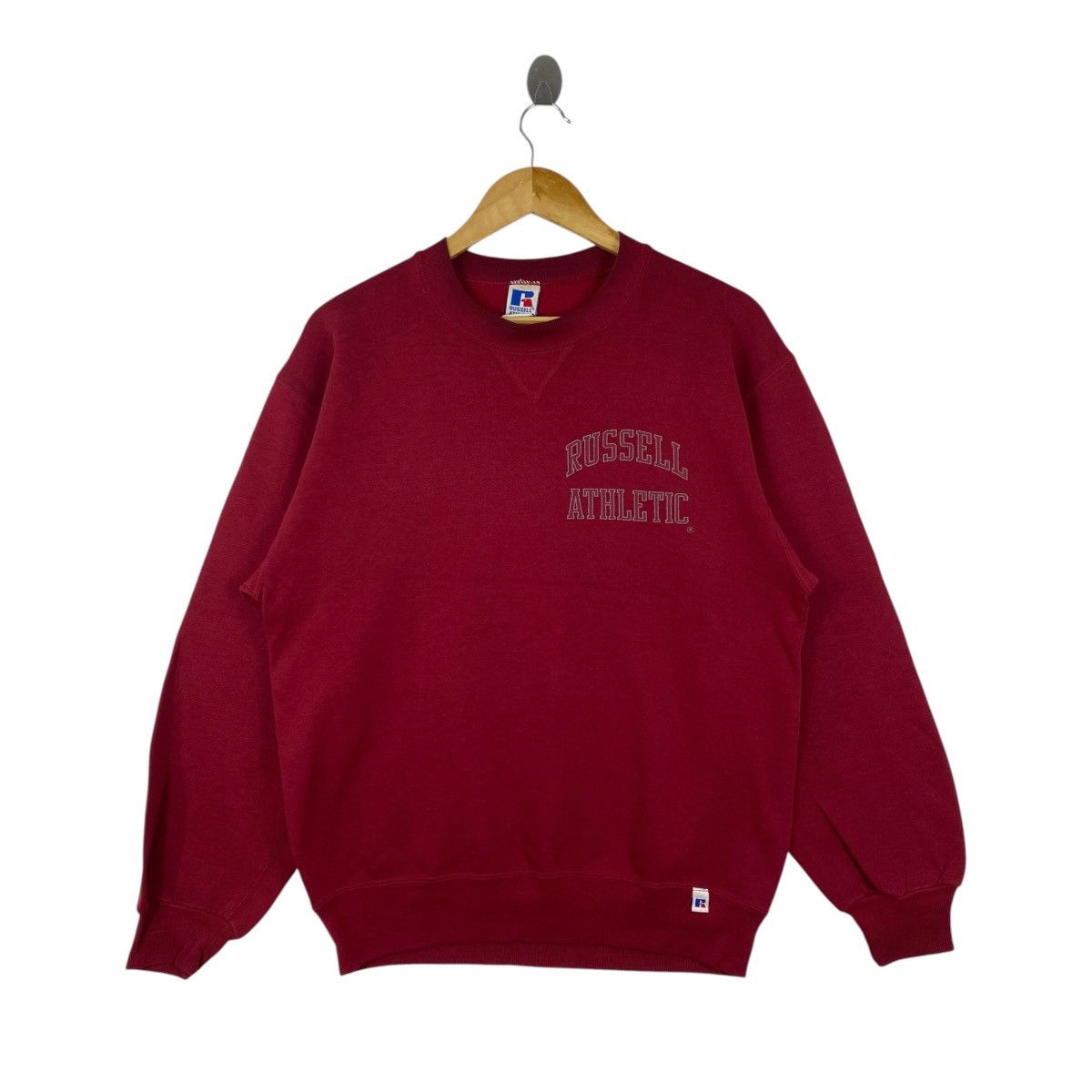 Vintage Vintage 90s Russell Athletic Crewneck Sweatshirt USA Made M Size US M / EU 48-50 / 2 - 1 Thumbnail