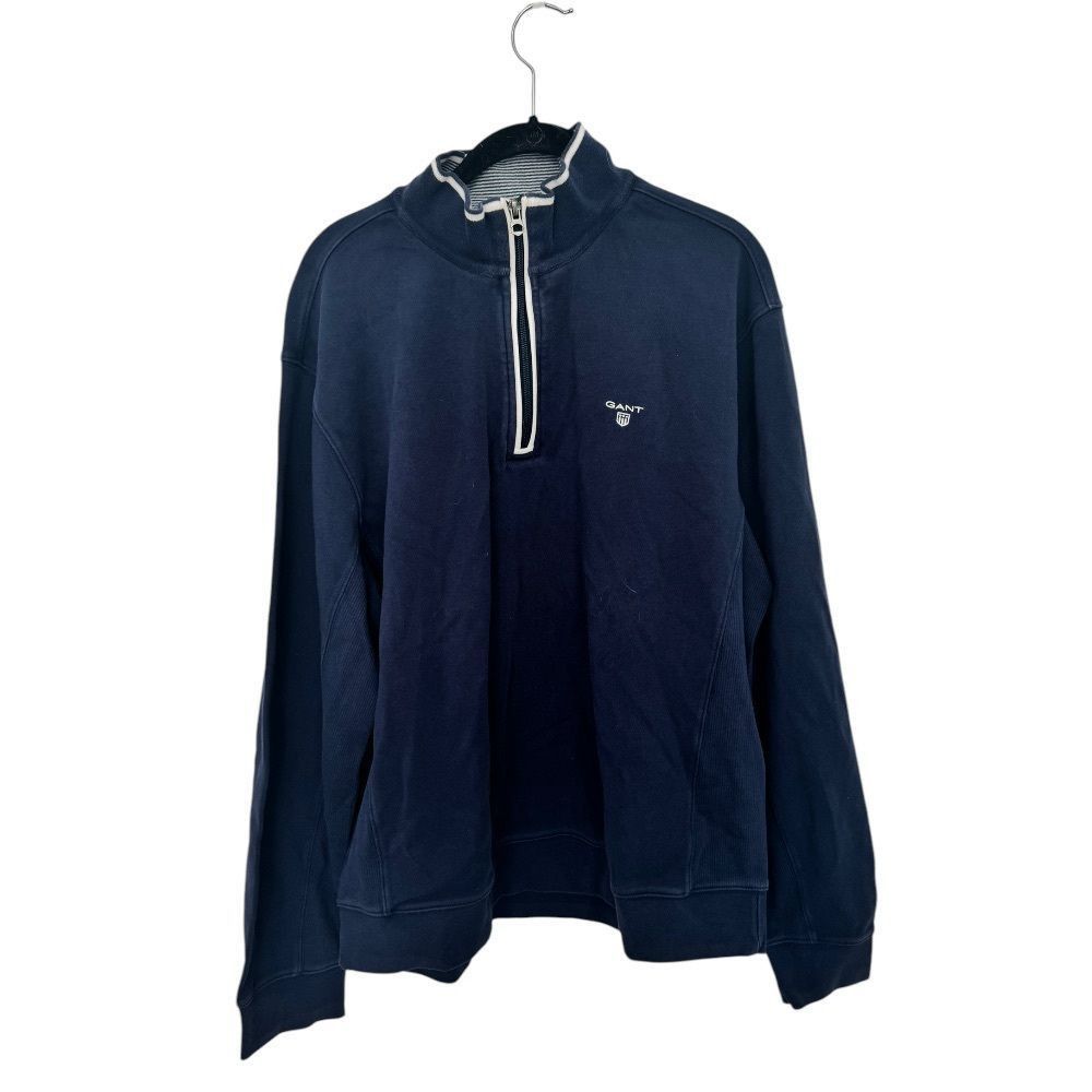 Gant Gant SZ 2XL Navy blue sweatshirt pullover Size US XXL / EU 58 / 5 - 1 Thumbnail