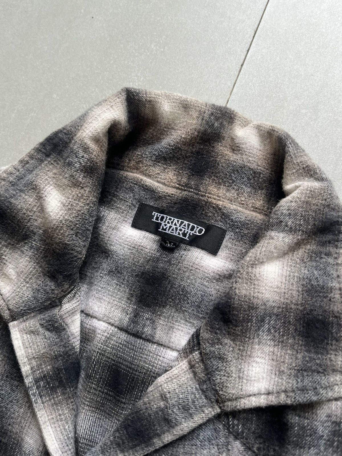 Tornado Mart Tornado mart ombre patchwork slim shirt Size US M / EU 48-50 / 2 - 3 Thumbnail