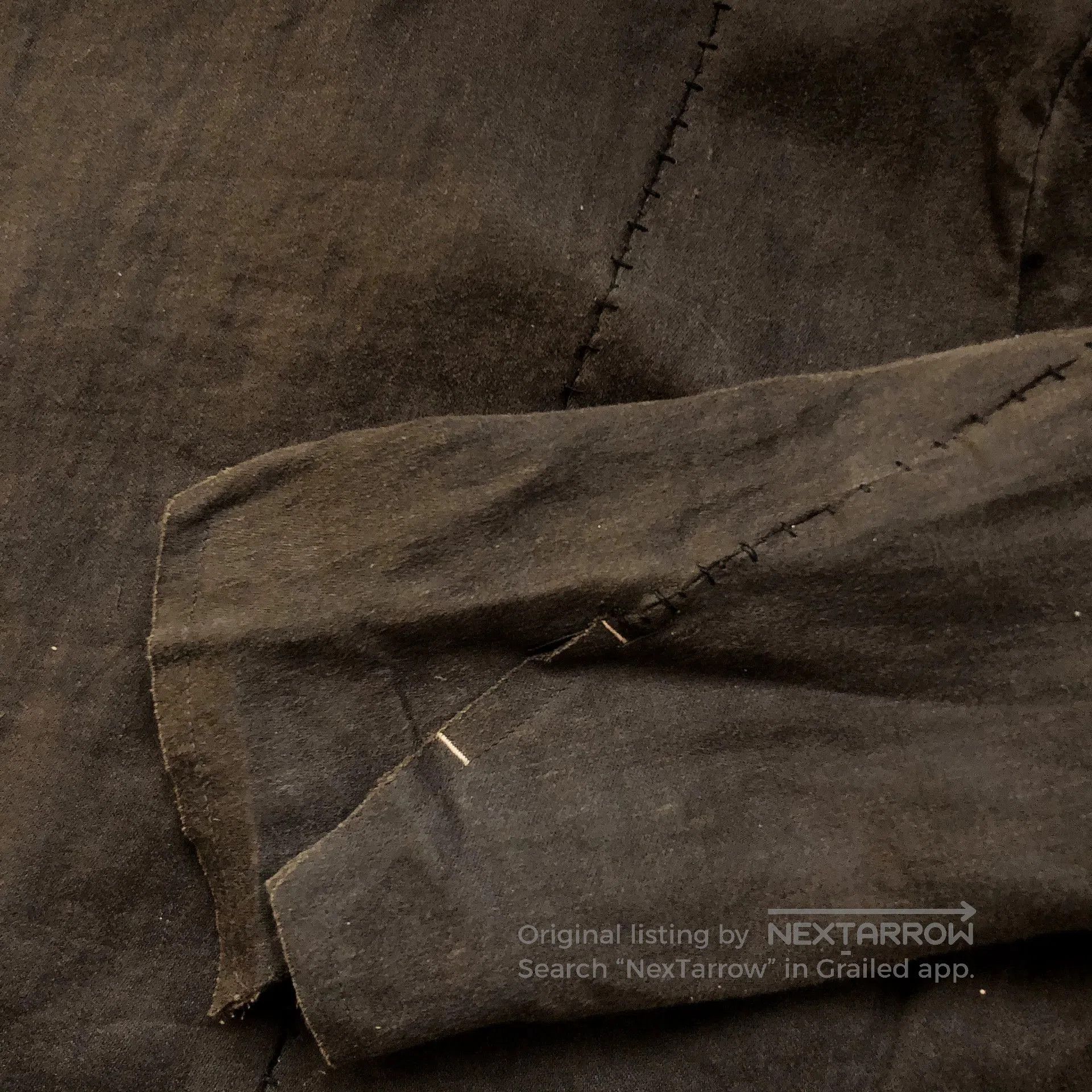 Nostra Santissima NostraSantissima Men's Collarless Irregular Coat. Size US M / EU 48-50 / 2 - 7 Thumbnail
