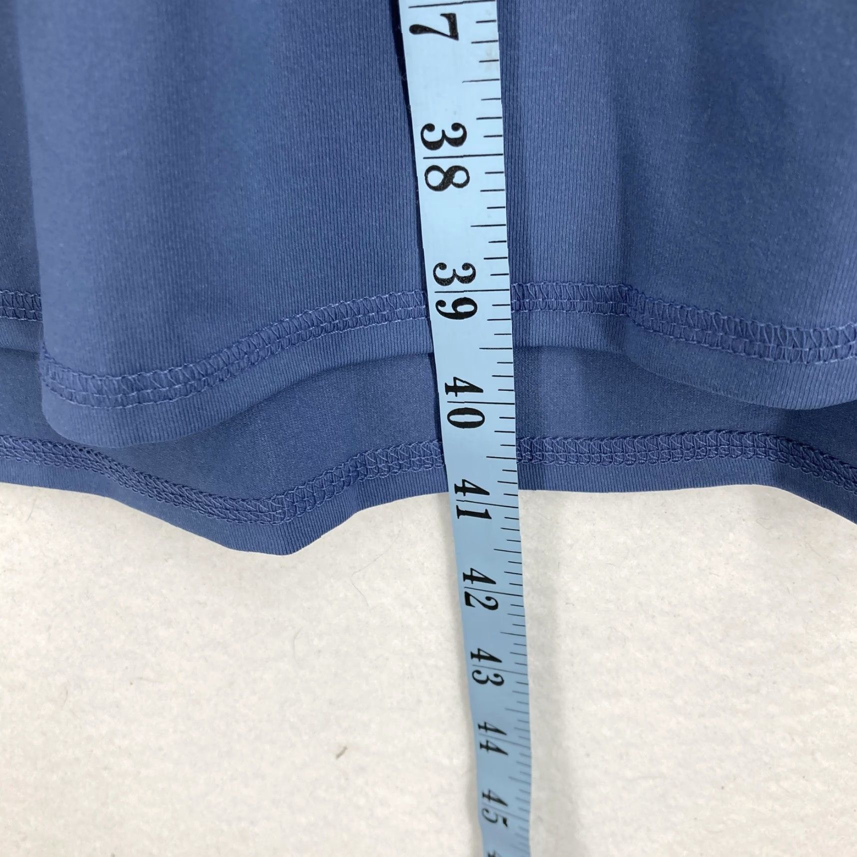 Vintage LIVI Lane Bryant Dress Womens 26/28 Blue Sleeveless Collared Wicking Golf Tennis Size XXL / US 16-18 / IT 52-54 - 6 Thumbnail