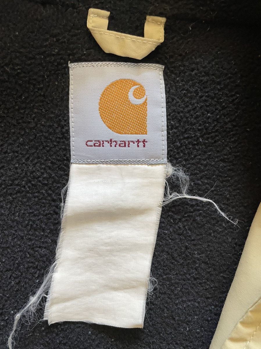 Carhartt × Vintage Vintage Fleece-Cotton bomber carhartt Size US XS / EU 42 / 0 - 6 Thumbnail