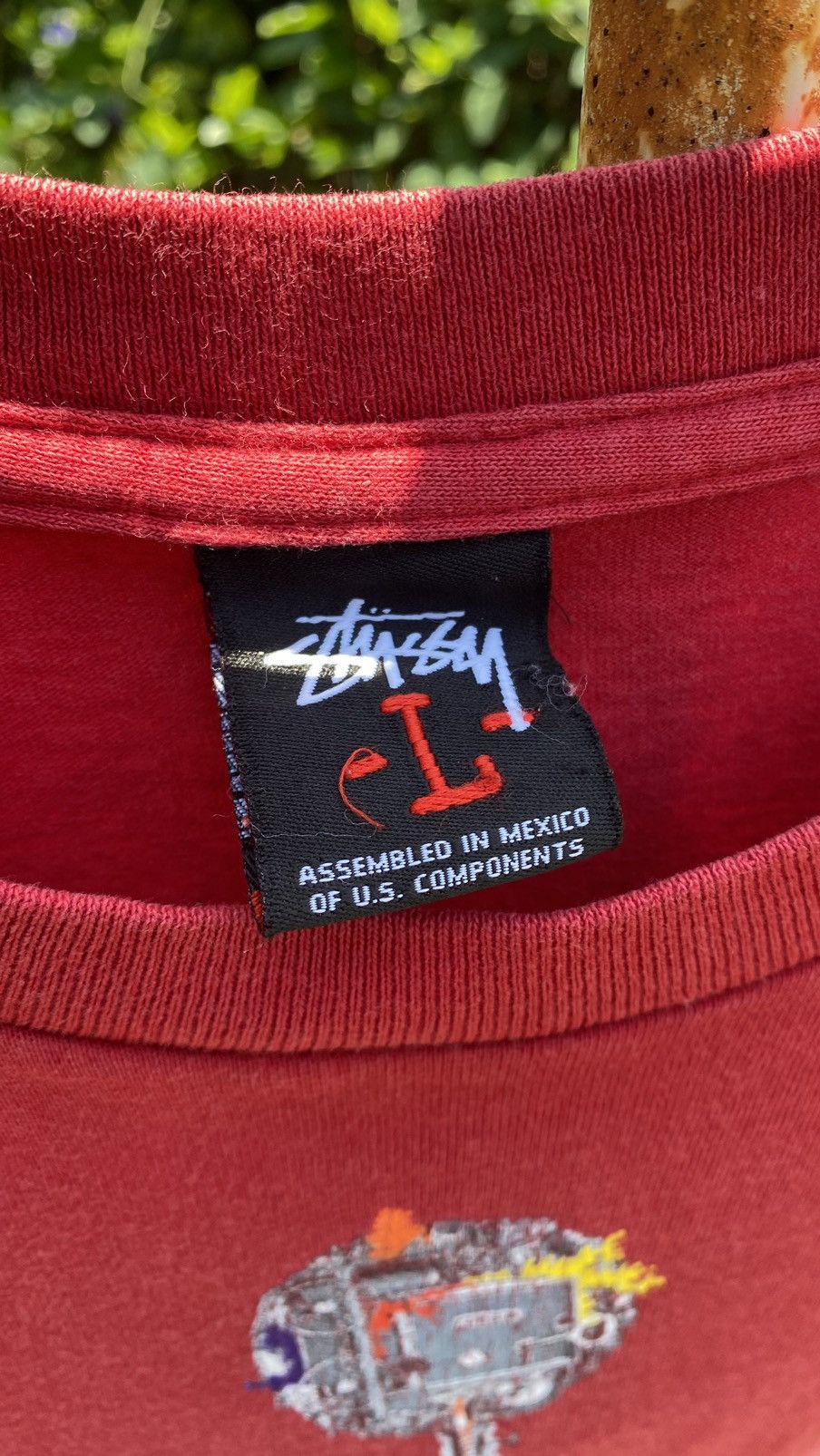 Stussy Vintage Stussy Tshirt Size US L / EU 52-54 / 3 - 5 Thumbnail