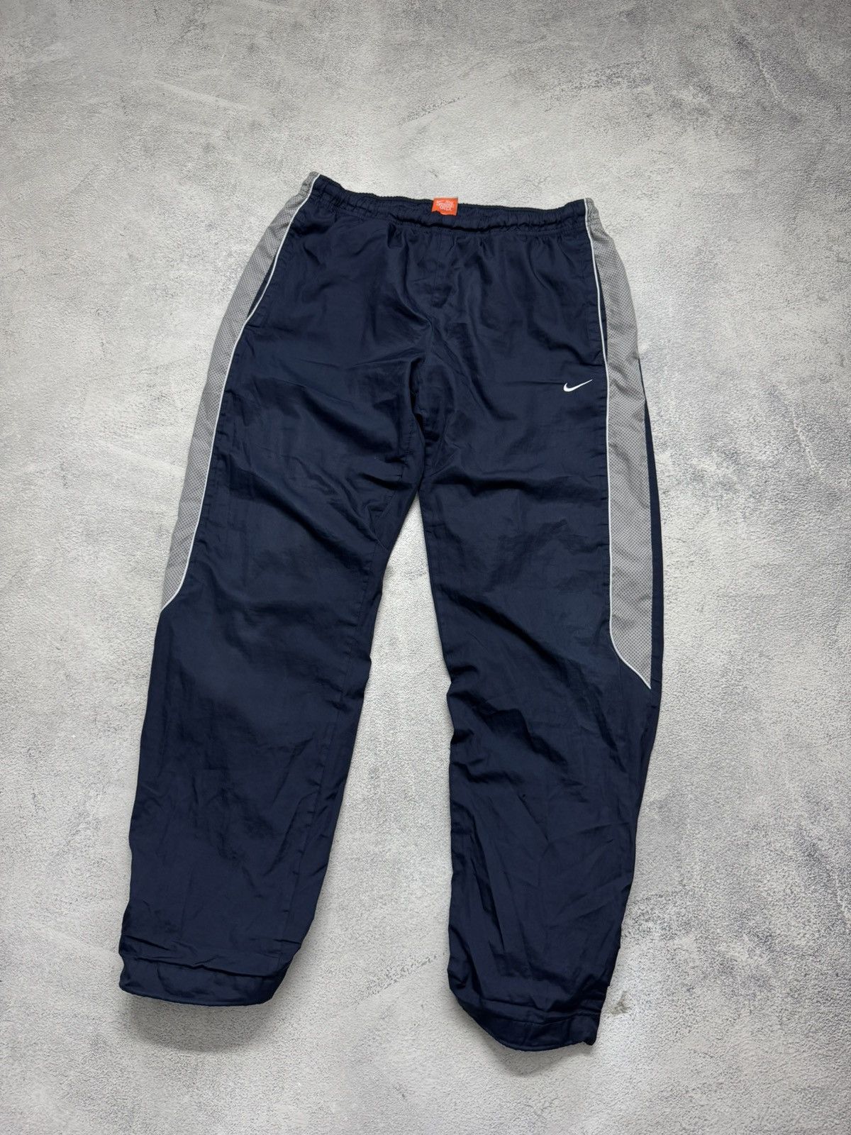 Nike Vintage Y2K Nike Nylon Mini Swoosh Drill Pants 00’s Size US 32 / EU 48 - 3 Thumbnail