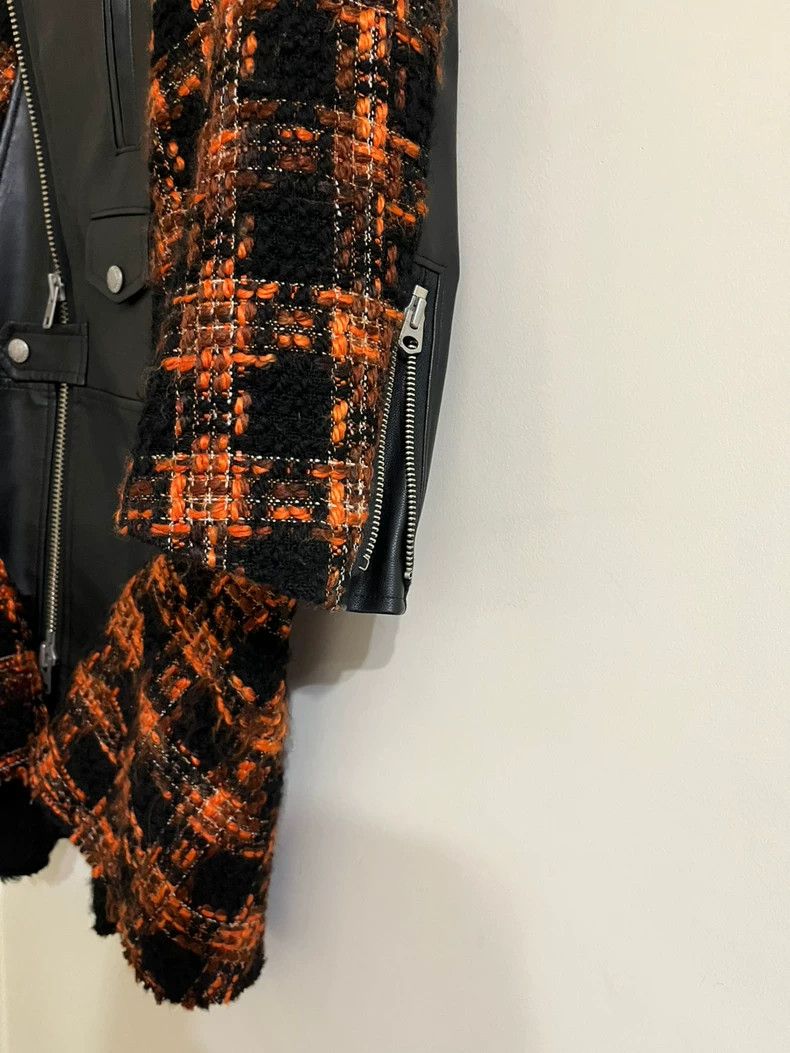 Comme des Garcons Comme Des Garcons Deconstructed and spliced motorcycle jac Size XS / US 0-2 / IT 36-38 - 2 Thumbnail
