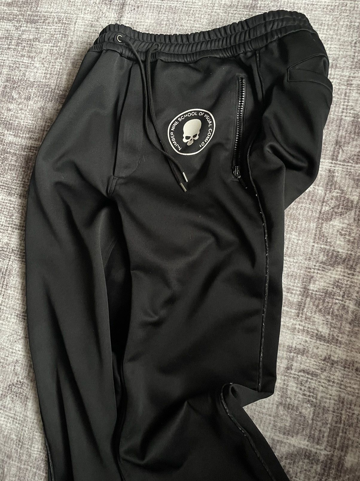 Number (N)ine Number (N)ine Skull School Visual Comedy Sweatpants Size US 32 / EU 48 - 10 Thumbnail
