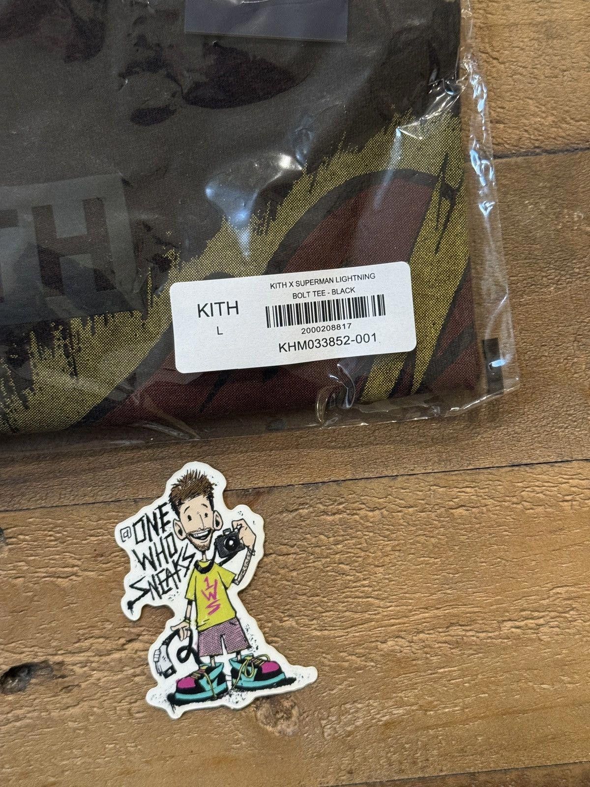 Kith Kith x Superman Lightning Bolt Tee Size Large Size US L / EU 52-54 / 3 - 2 Thumbnail