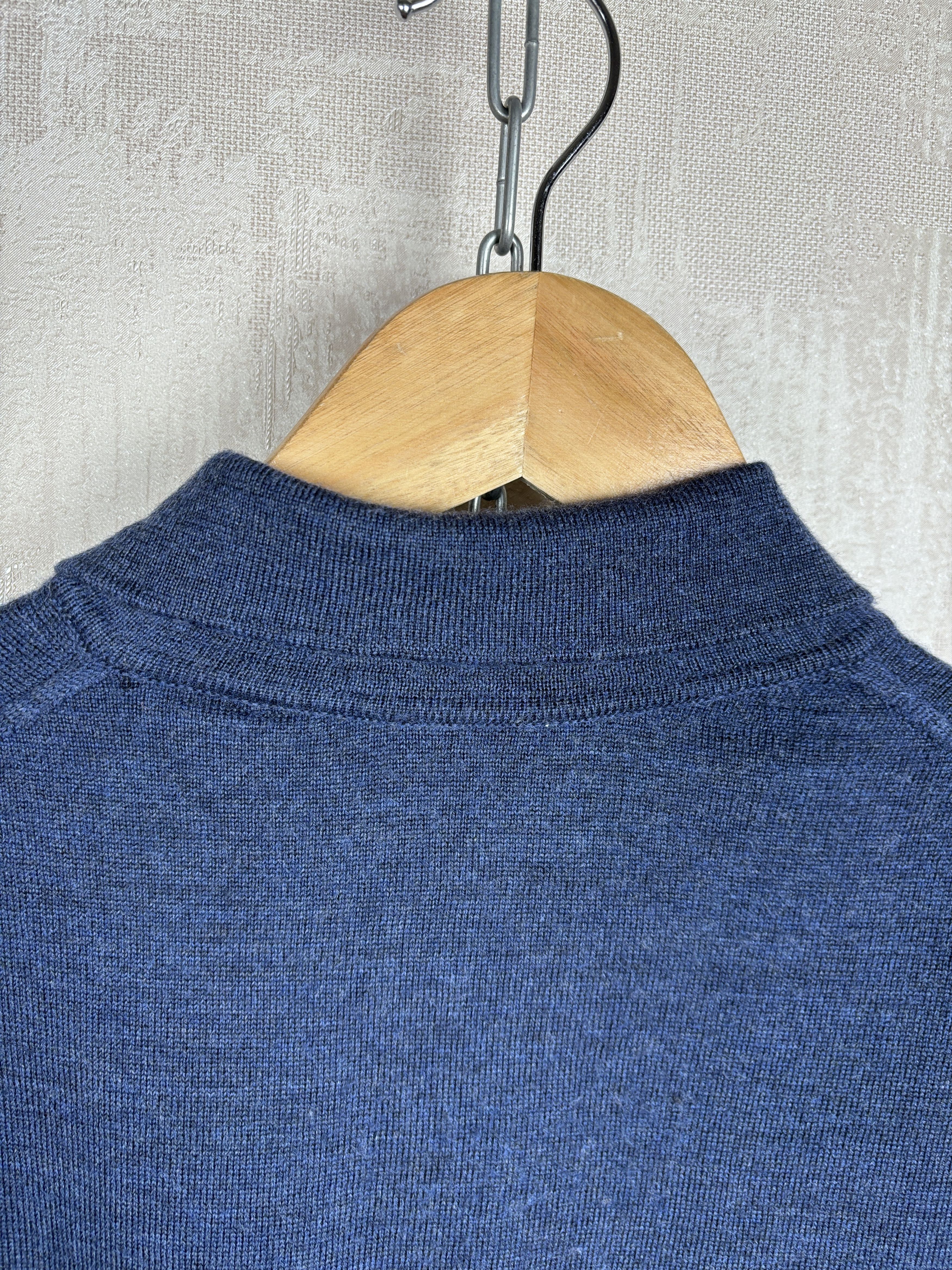 Other Ferrante Merino Wool Polo Collar Sweater Size 54 (XL) Size US XL / EU 56 / 4 - 14 Thumbnail
