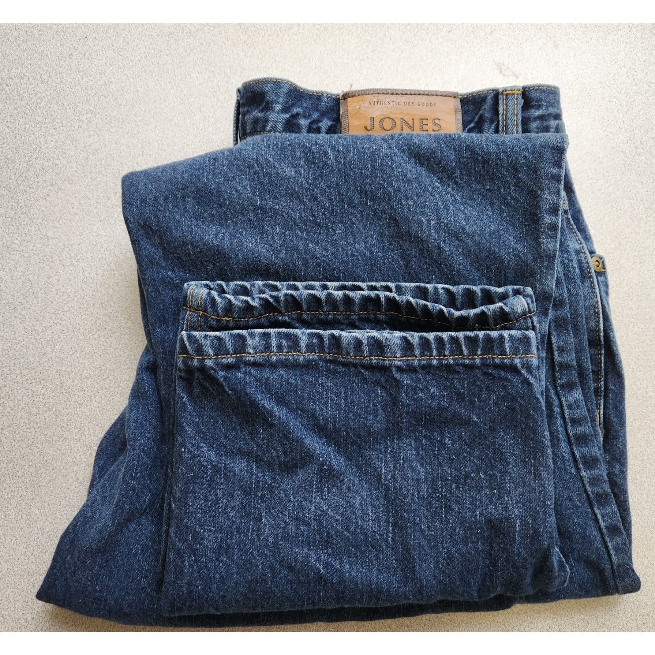 Other Jones Sport Blue Denim Boyfriend Jeans 16 Straight Leg Size 38" / US 16 / IT 52 - 5 Thumbnail