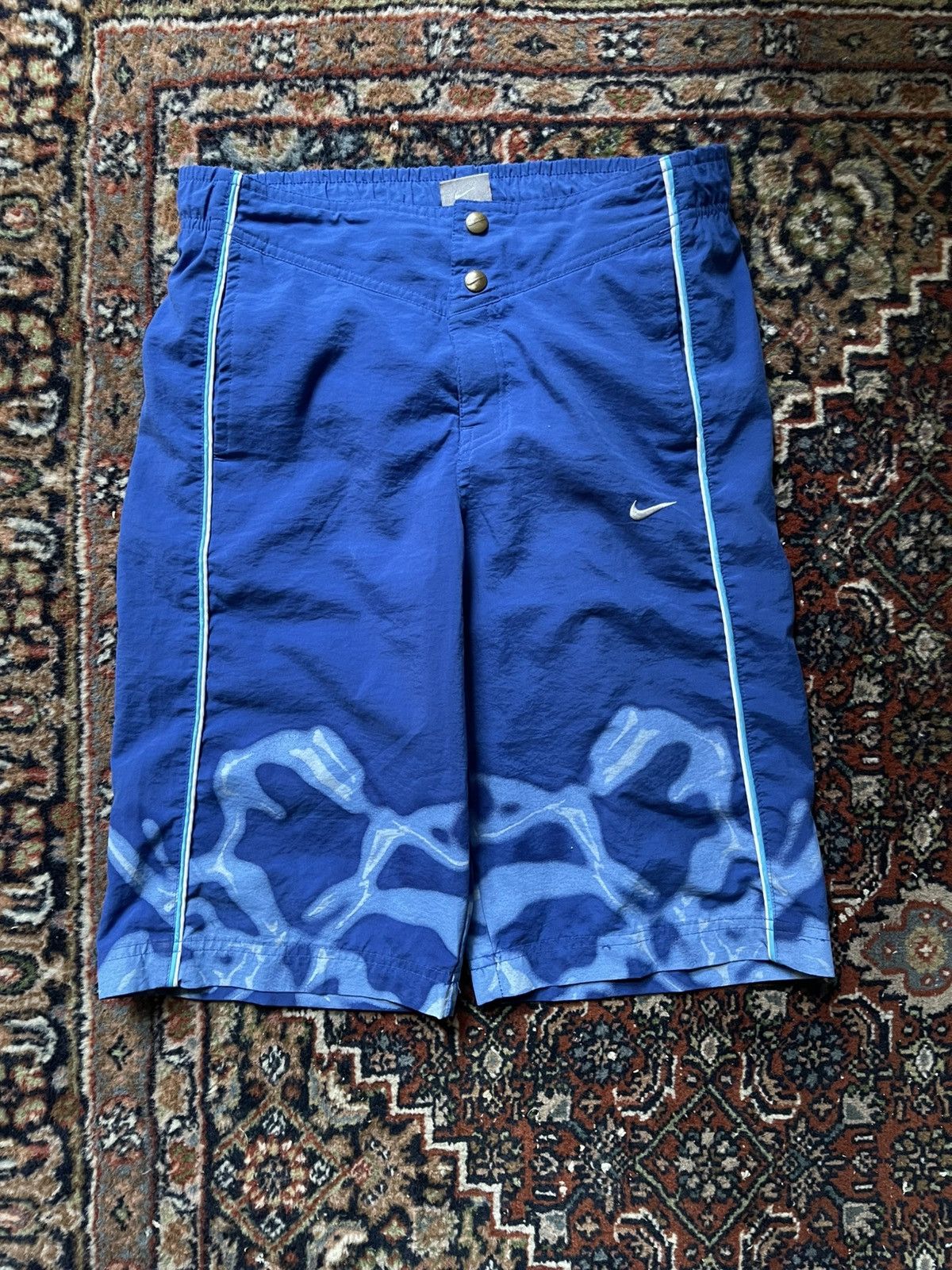 Nike Nylon Shorts Cool Wave Graphics
