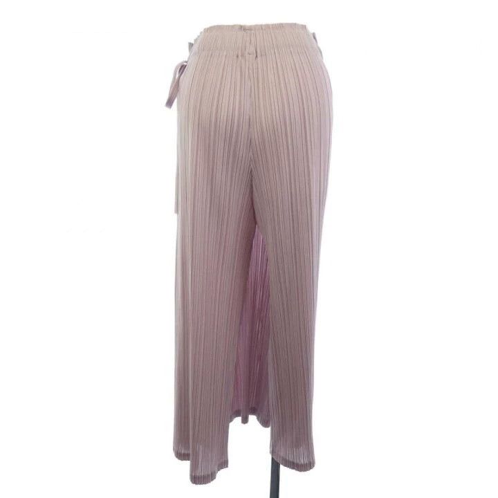 Issey Miyake Issey Miyake Pink pleated kelp pants Size 25" / US 0 / IT 36 - 3 Thumbnail
