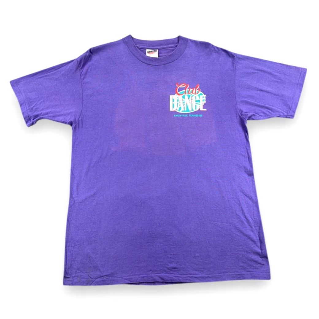 Vintage VINTAGE Club Dance Shirt Adult EXTRA LARGE Purple Tennessee Country TNN USA 90s Size US XL / EU 56 / 4 - 3 Thumbnail