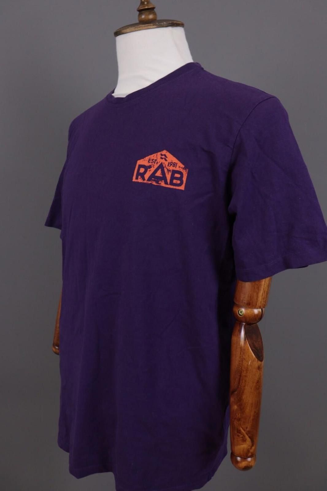 Rab Rab Stance Hex Rab SS Purple Big T-Shirt Size XL Size US XL / EU 56 / 4 - 8 Thumbnail