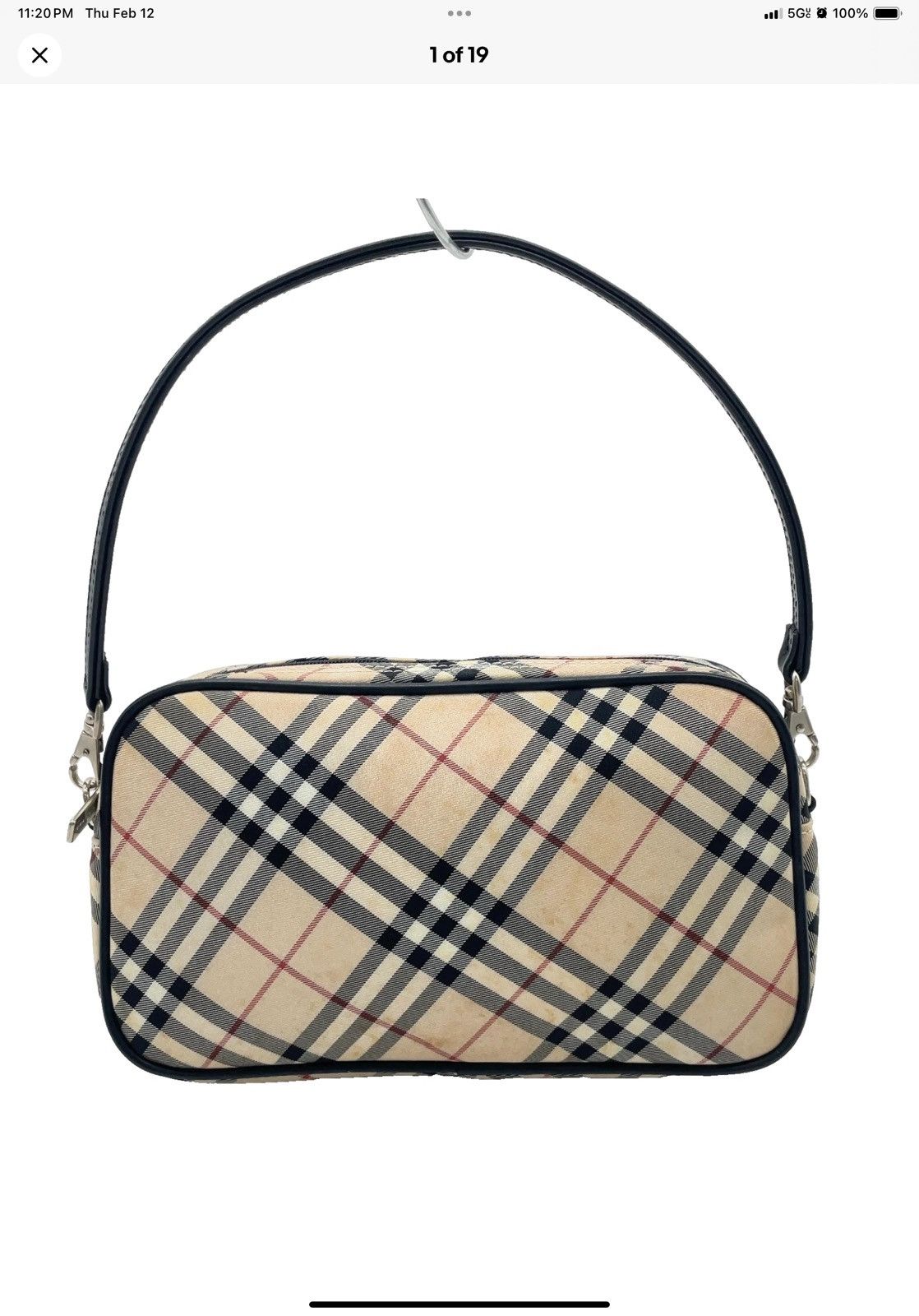 Burberry 👝👝👝👝Mini Vintage BURBERRY👝👝👝👝!!! Size ONE SIZE - 1 Thumbnail