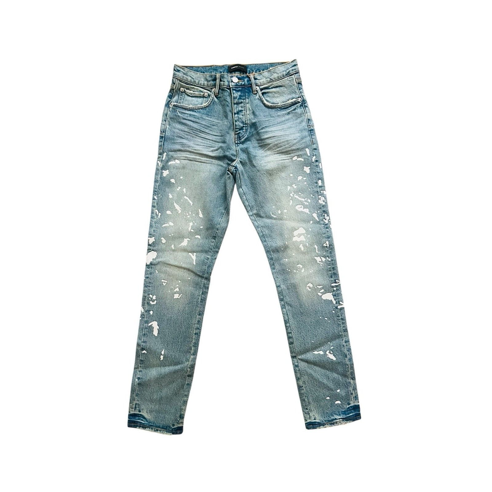 Purple Brand Purple Brand Jeans Men Slim Straight Blue P001 Size 30/32 Size US 30 / EU 46 - 3 Thumbnail