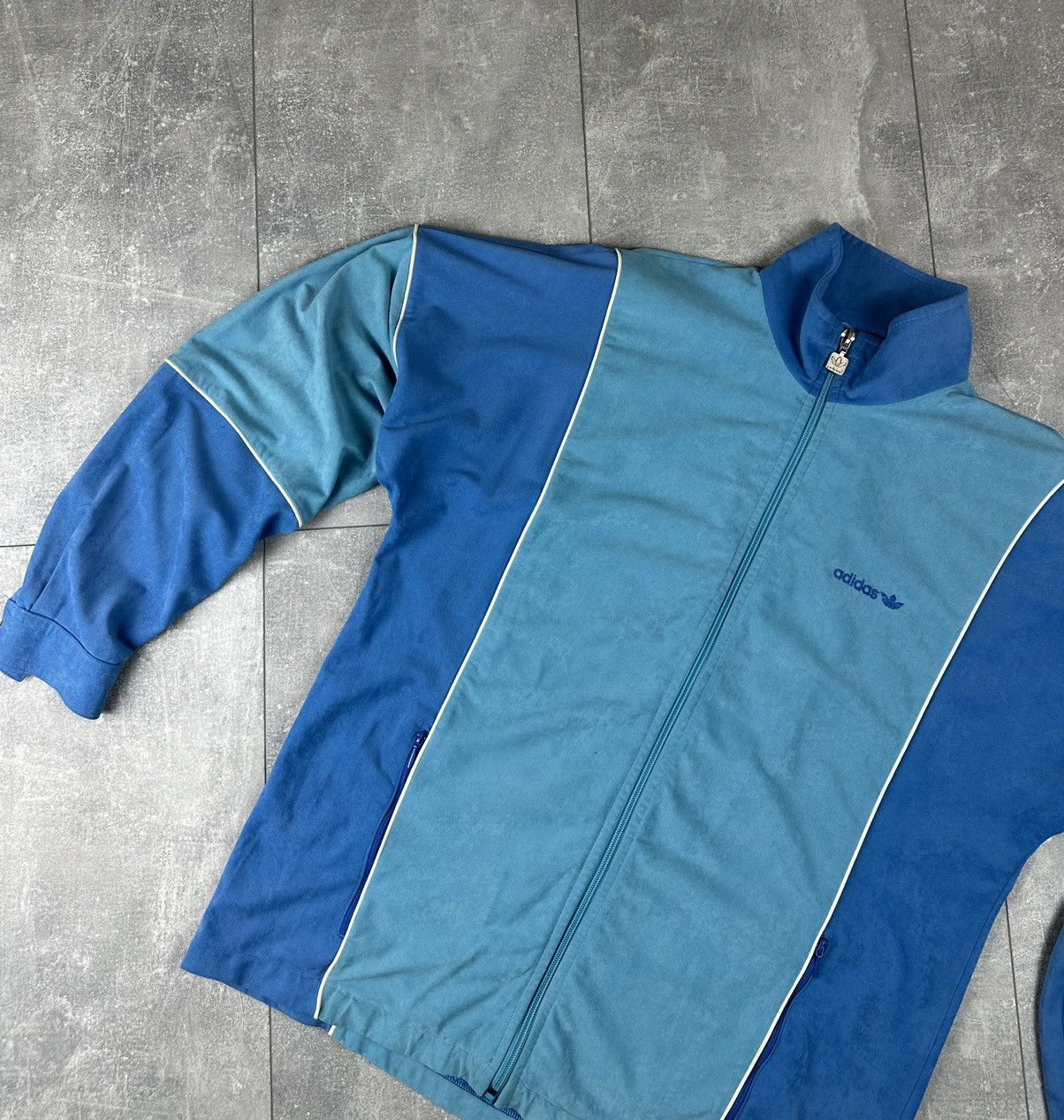 Adidas Adidas West Germany Retro Vintage 80/90S Track-Top Jacket Size US L / EU 52-54 / 3 - 6 Thumbnail