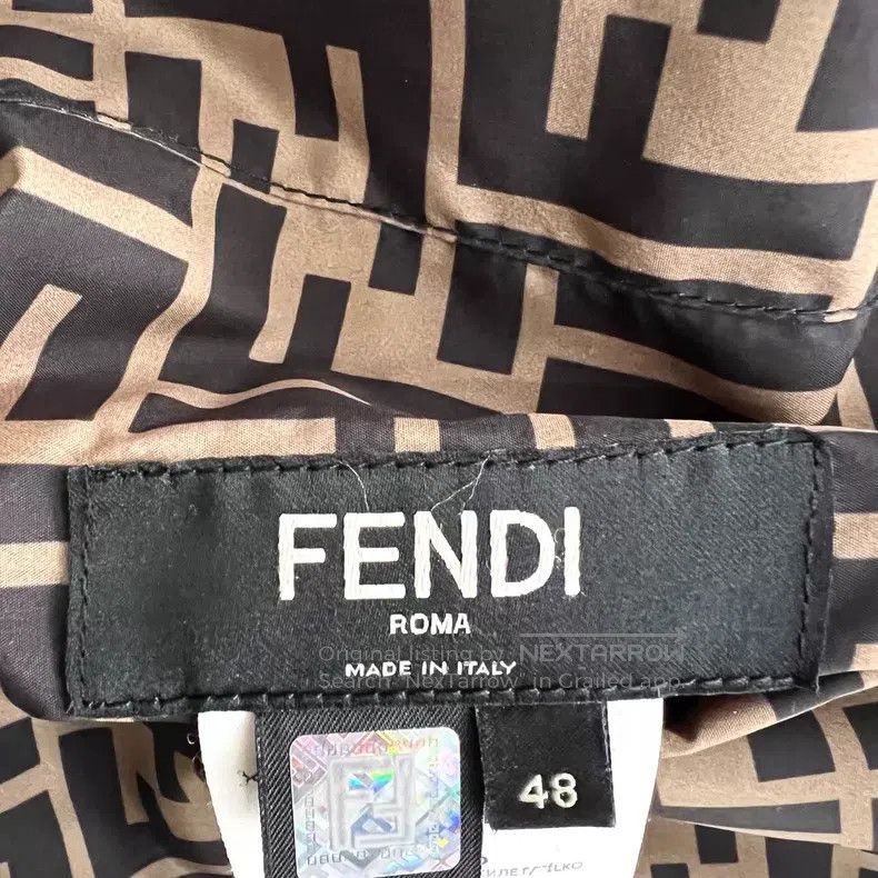 Fendi Fendi Brown Classic Monogram Teddy Down Vest Size US M / EU 48-50 / 2 - 5 Thumbnail