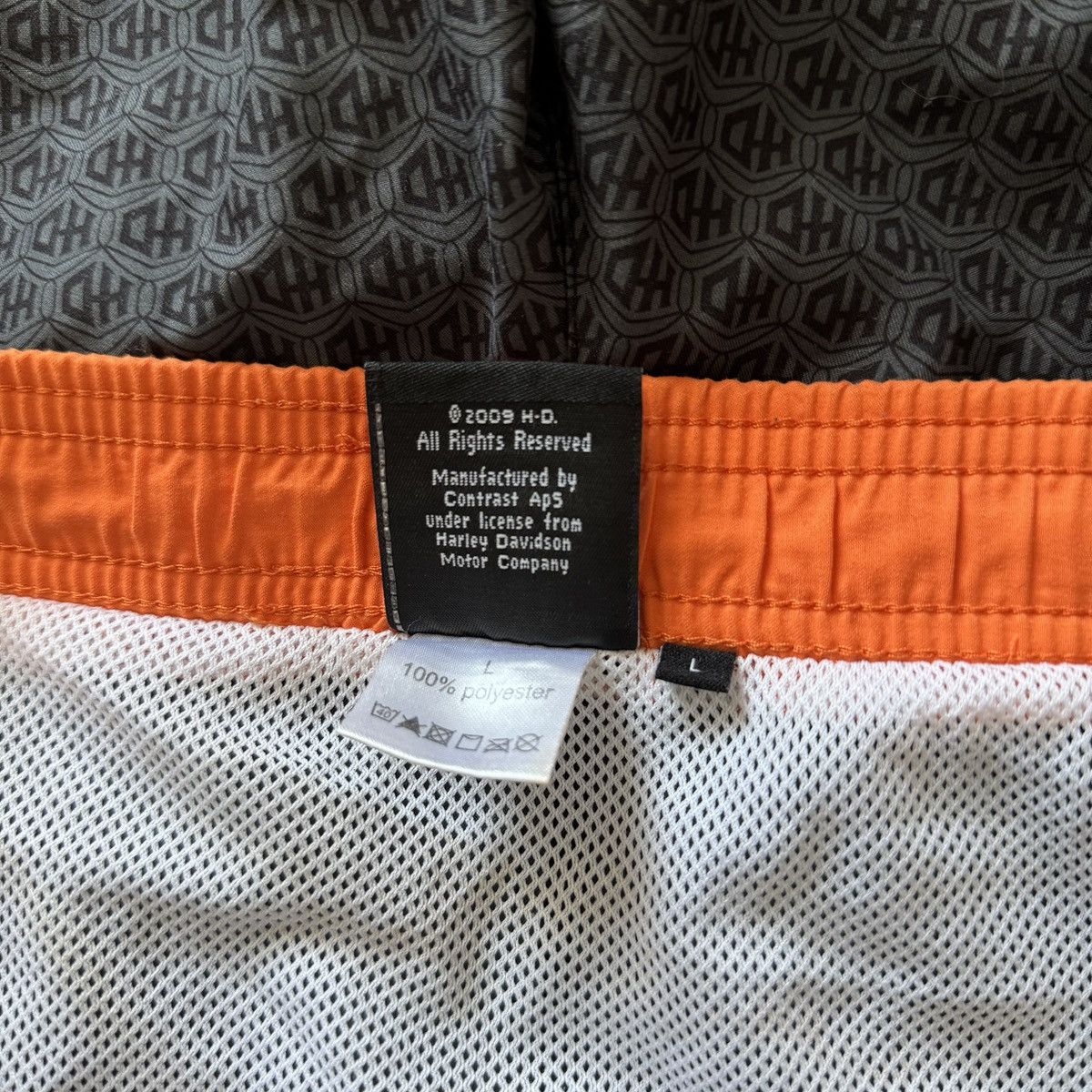 Harley Davidson 🔥 Harley-Davidson Flame Logo Shorts Size US 34 / EU 50 - 6 Thumbnail