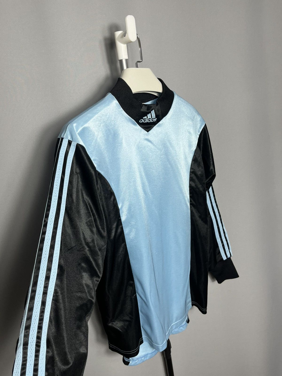 Adidas Adidas jersey goalkeeper shirt soccer long sleeve 1999 2000 Size US S / EU 44-46 / 1 - 6 Thumbnail