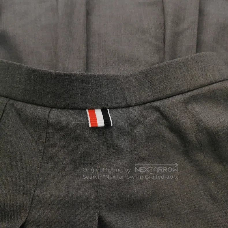 Thom Browne Thom Browne Wool Pleated Skirt Size 27" / US 4 / IT 40 - 3 Thumbnail